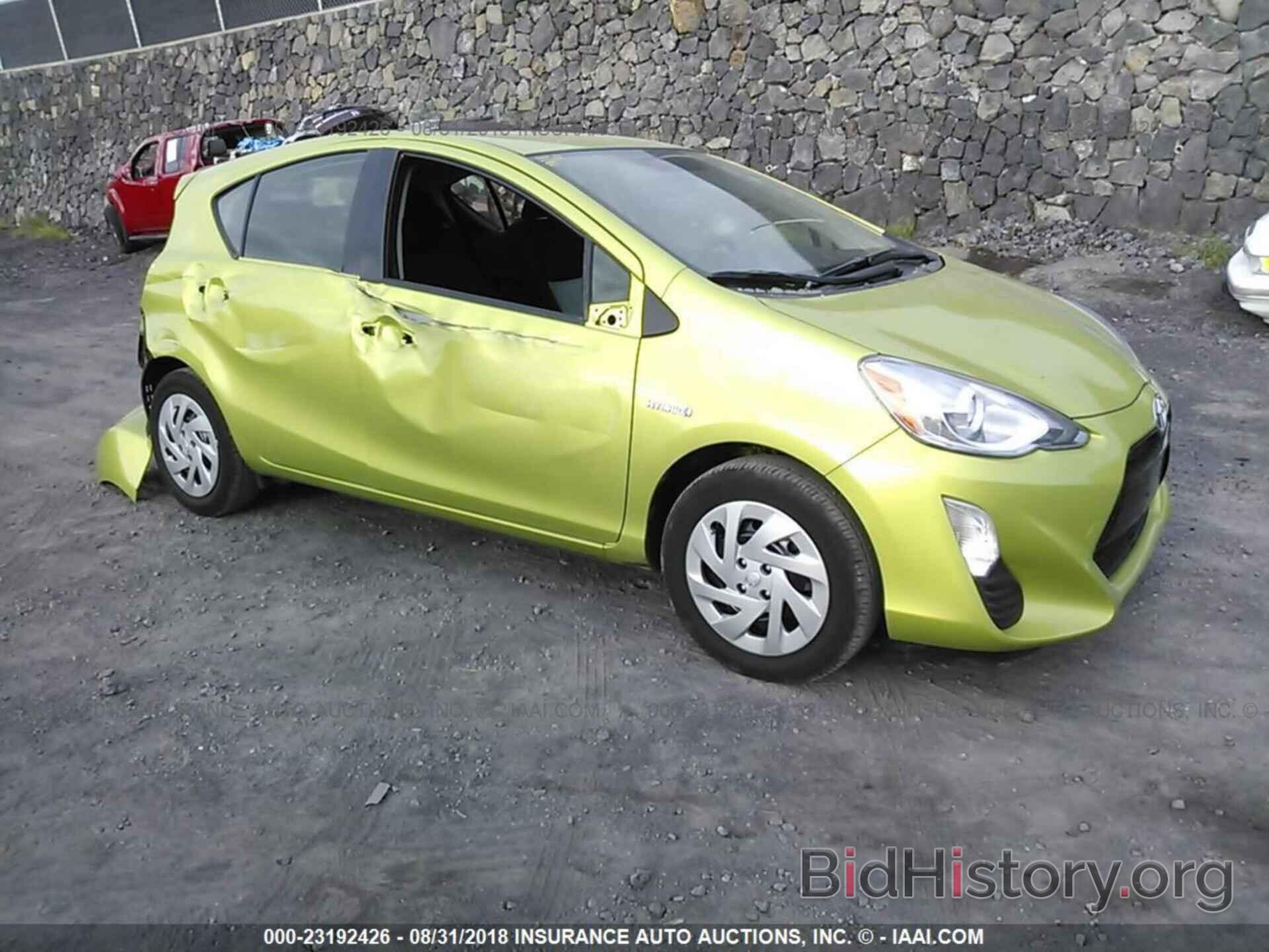 Фотография JTDKDTB36G1125319 - TOYOTA PRIUS C 2016