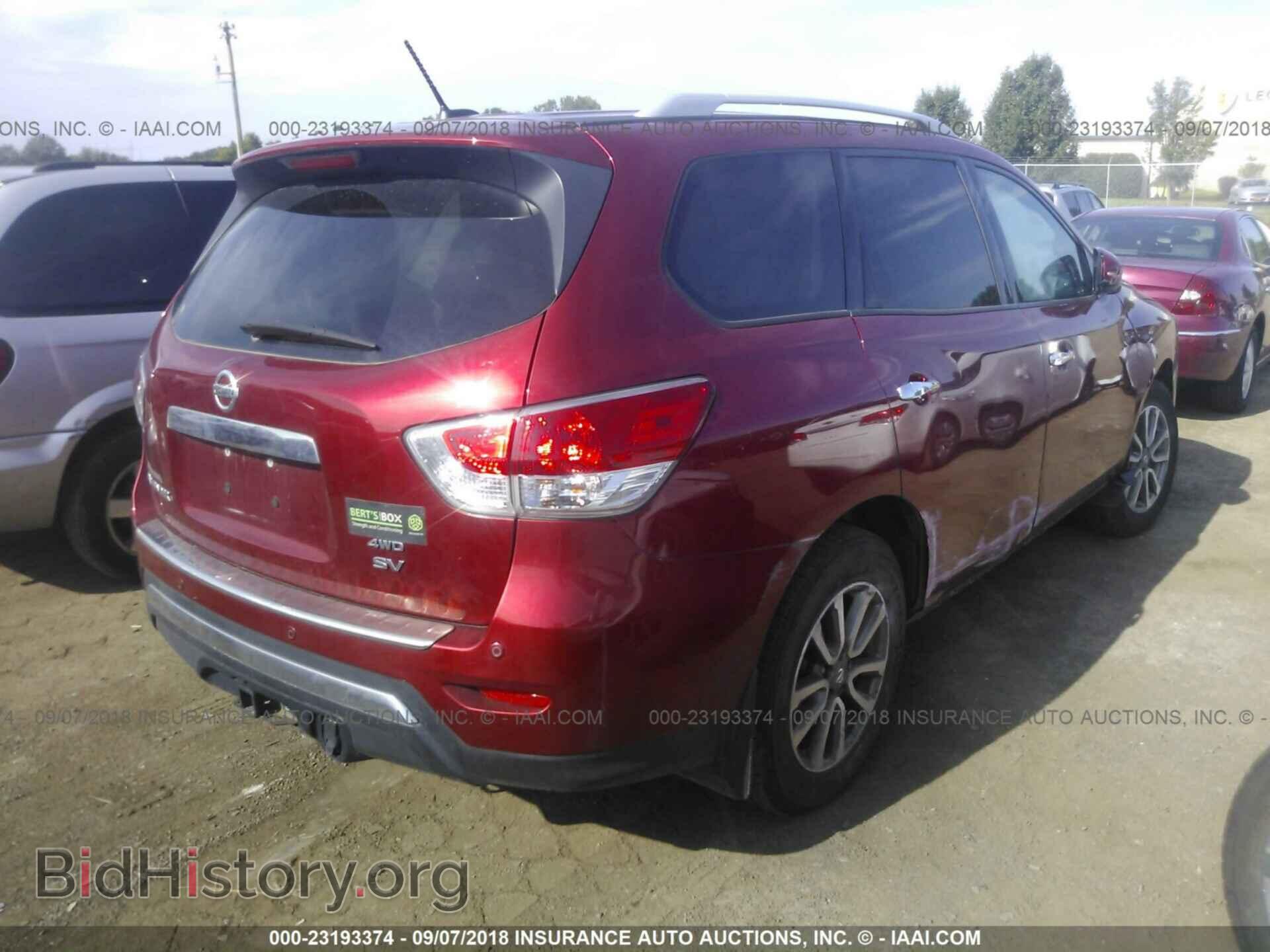 2014 Nissan Pathfinder - VIN: 5N1AR2MM0EC686285 - Фото 4