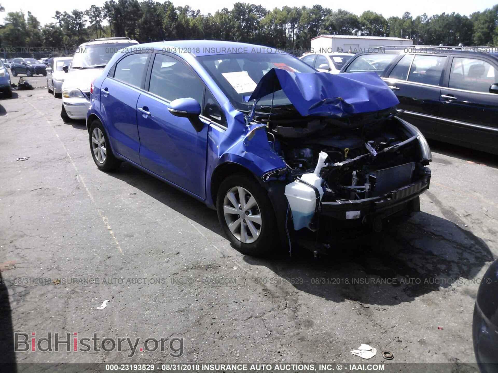 Фотография KNADN5A36D6126680 - KIA RIO 2013