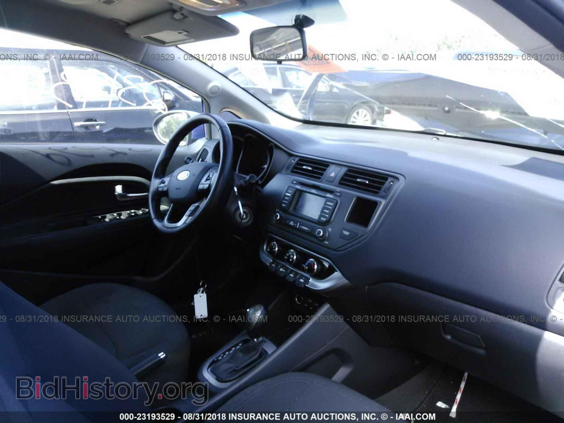 2013 KIA RIO - VIN: KNADN5A36D6126680 - Фото 5