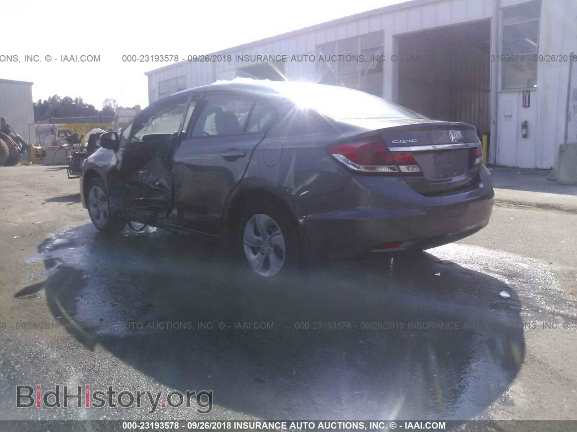 2013 Honda Civic - VIN: 2HGFB2F51DH531584 - Фото 3