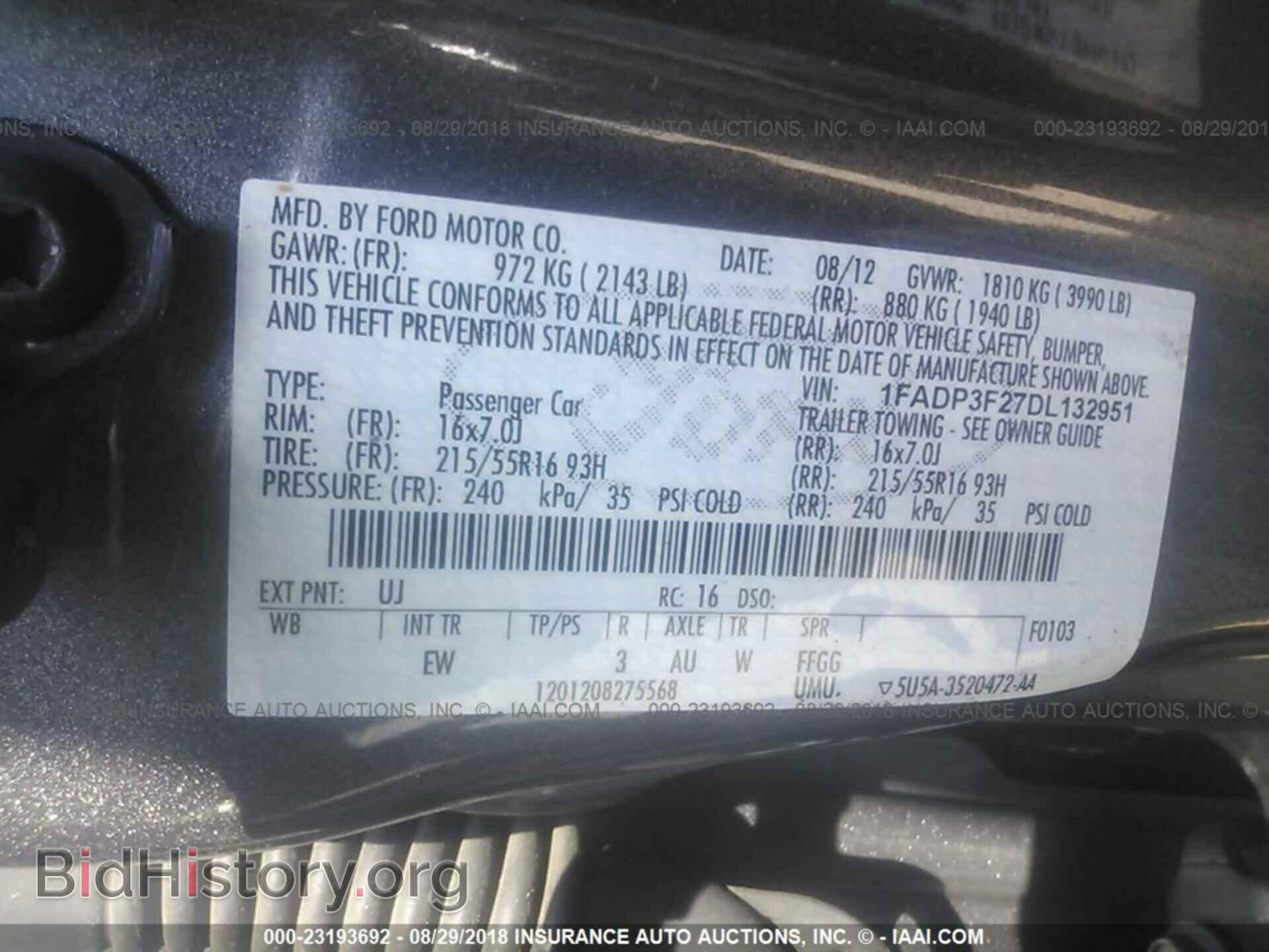 2013 Ford Focus - VIN: 1FADP3F27DL132951 - Photo 9