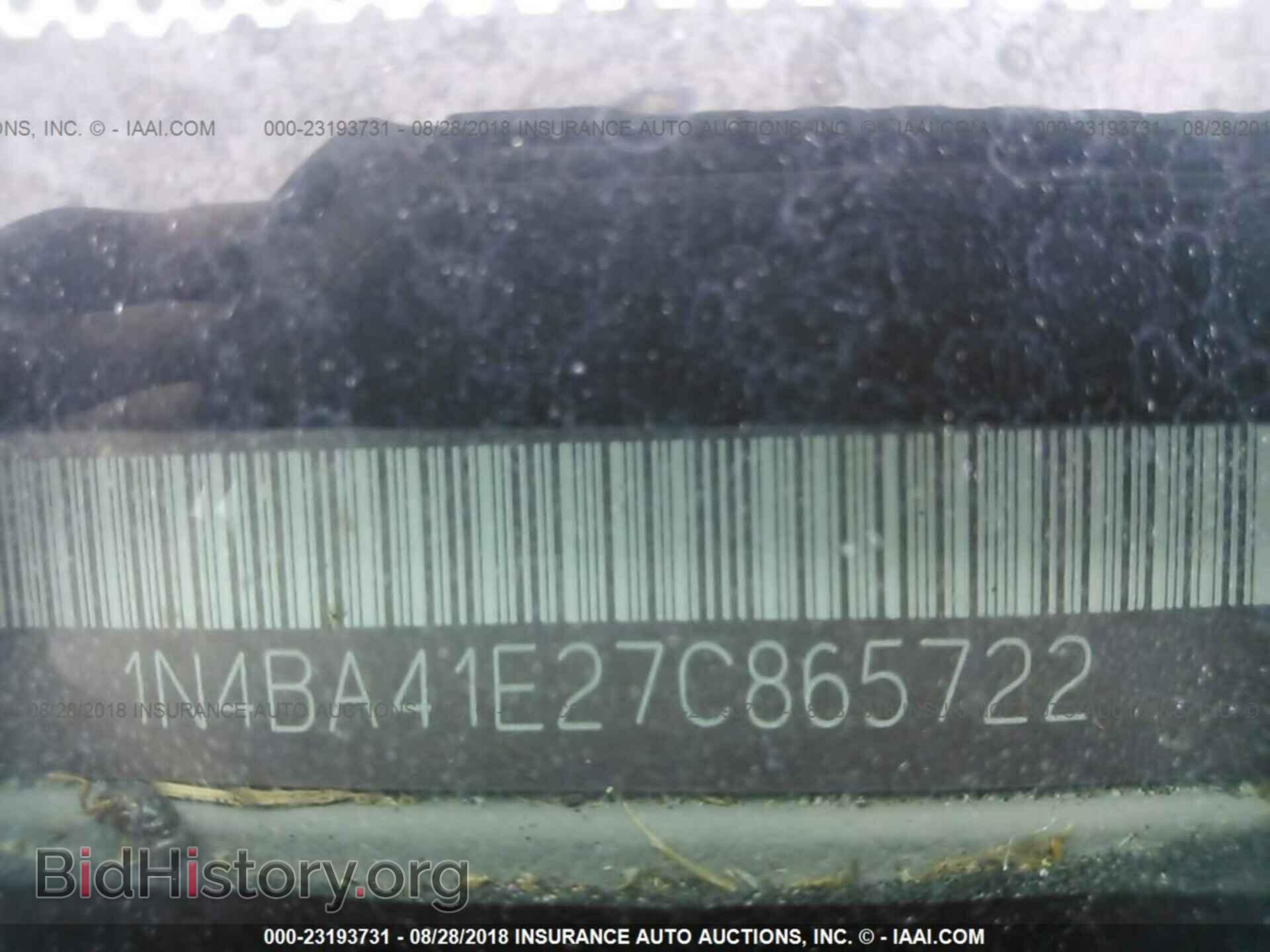 2007 NISSAN MAXIMA - VIN: 1N4BA41E27C865722 - Фото 9