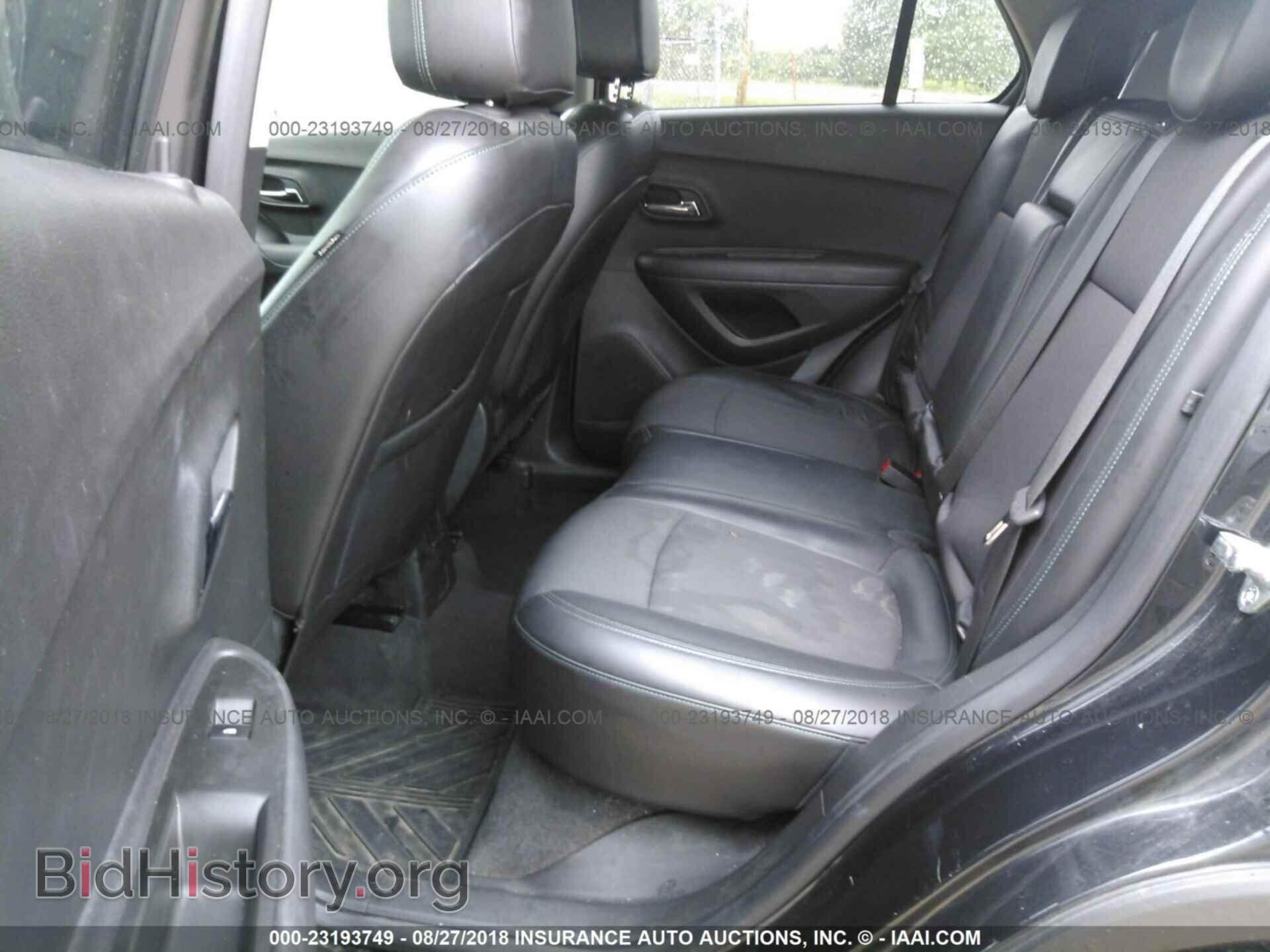 2016 Chevrolet Trax - VIN: KL7CJPSB1GB607876 - Фото 8