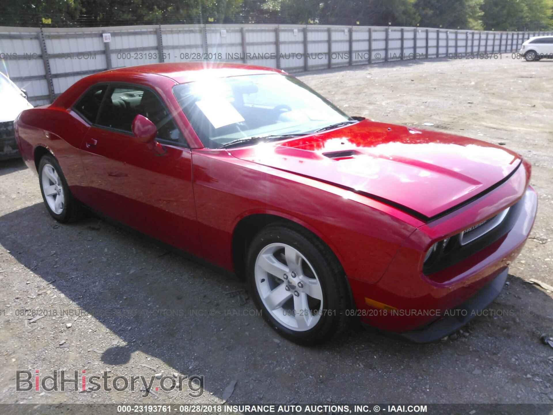 Photo 2C3CDYAG2CH291794 - Dodge Challenger 2012