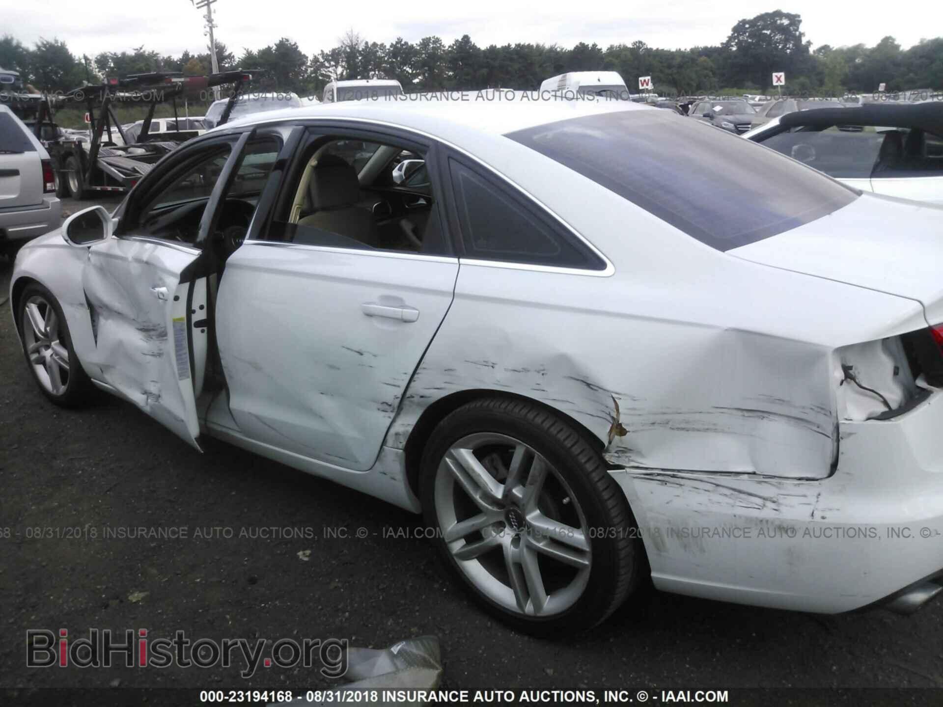 2014 AUDI A6 - VIN: WAUGFAFC1EN123270 - Фото 6