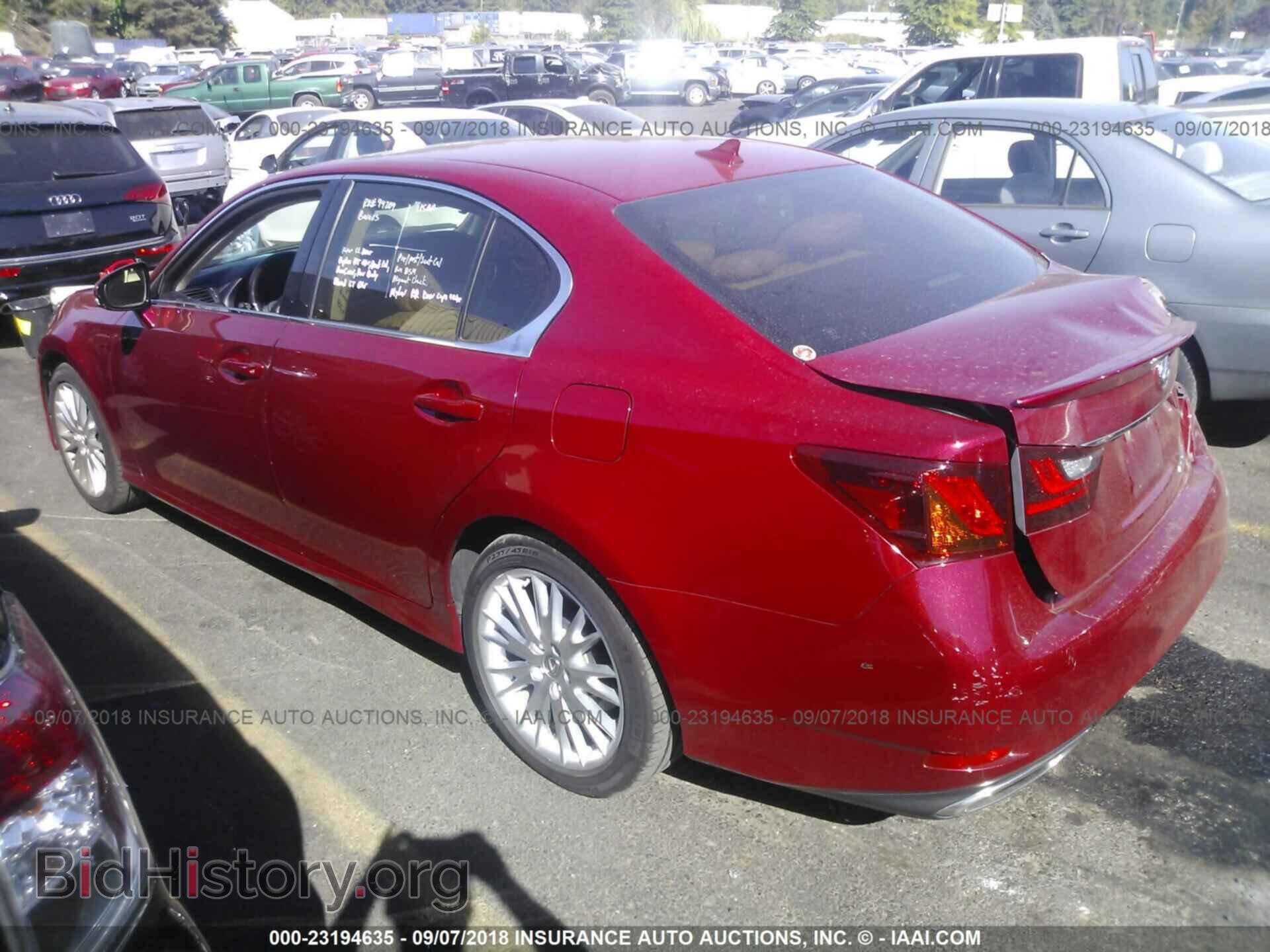 2013 Lexus Gs - VIN: JTHCE1BL0D5013916 - Фото 3