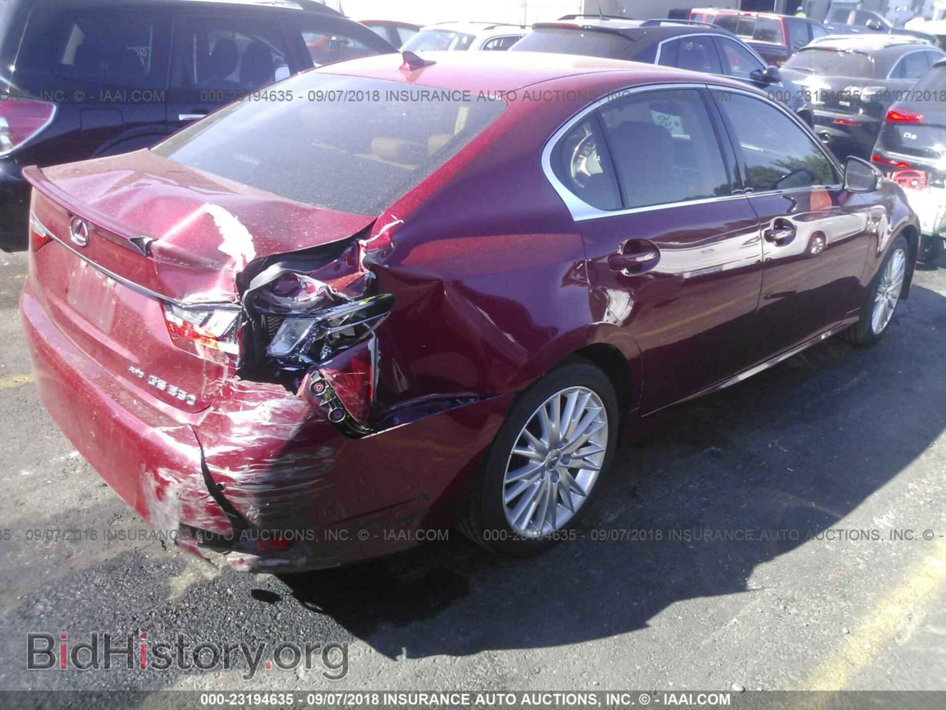 2013 Lexus Gs - VIN: JTHCE1BL0D5013916 - Фото 4