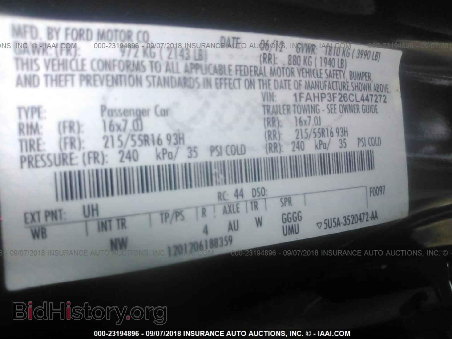 2012 Ford Focus - VIN: 1FAHP3F26CL447272 - Photo 9