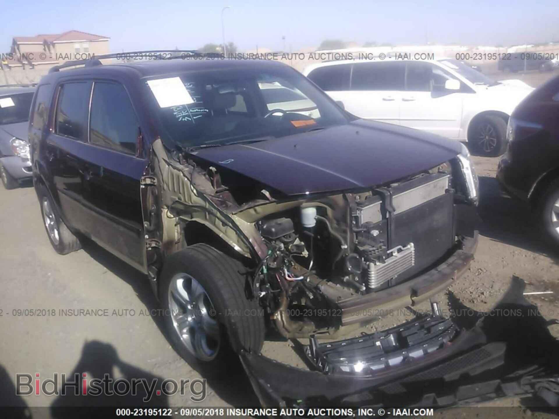 Фотография 5FNYF4H59DB053988 - Honda Pilot 2013