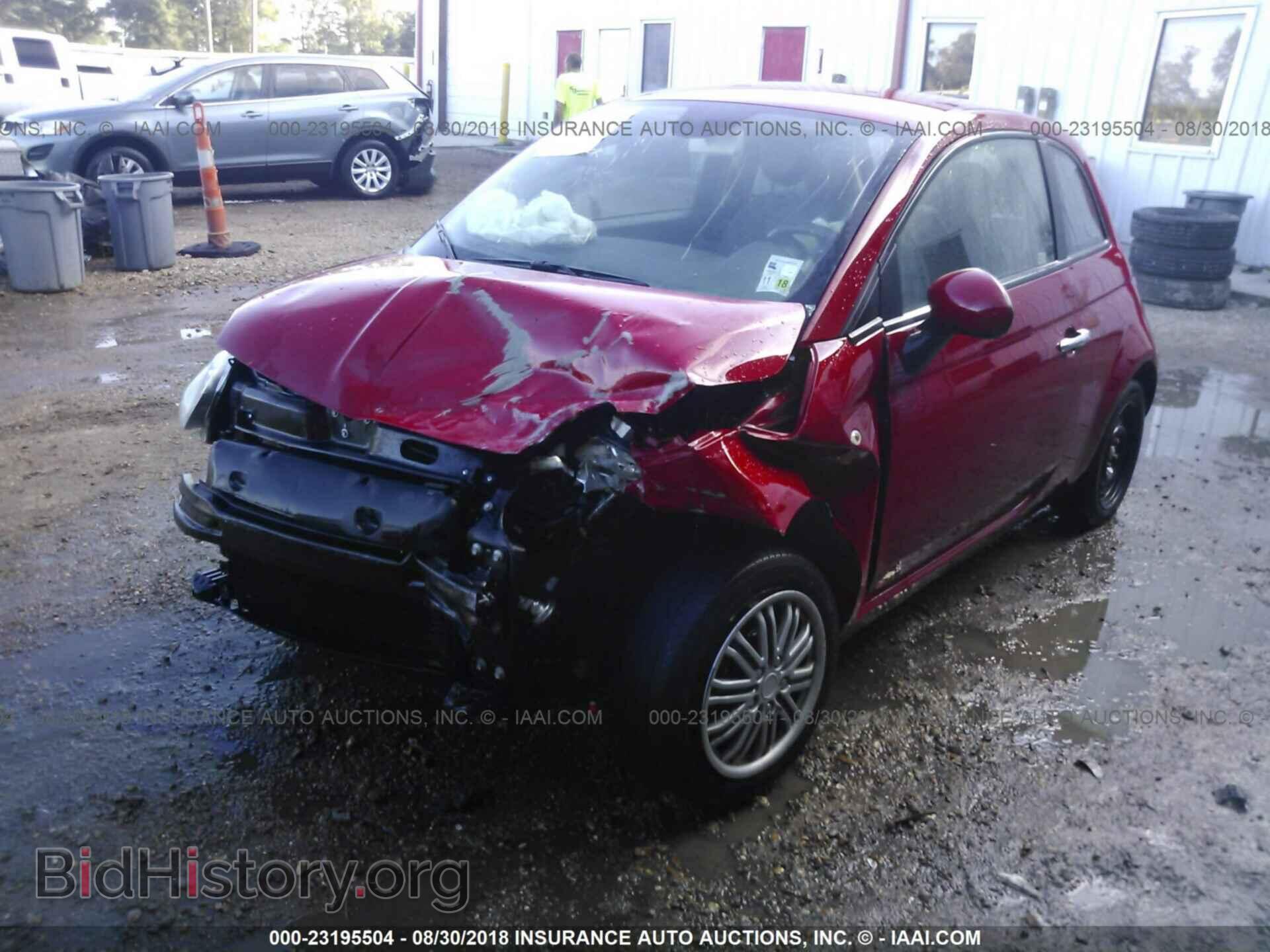 2013 Fiat 500 - VIN: 3C3CFFAR8DT532962 - Фото 2