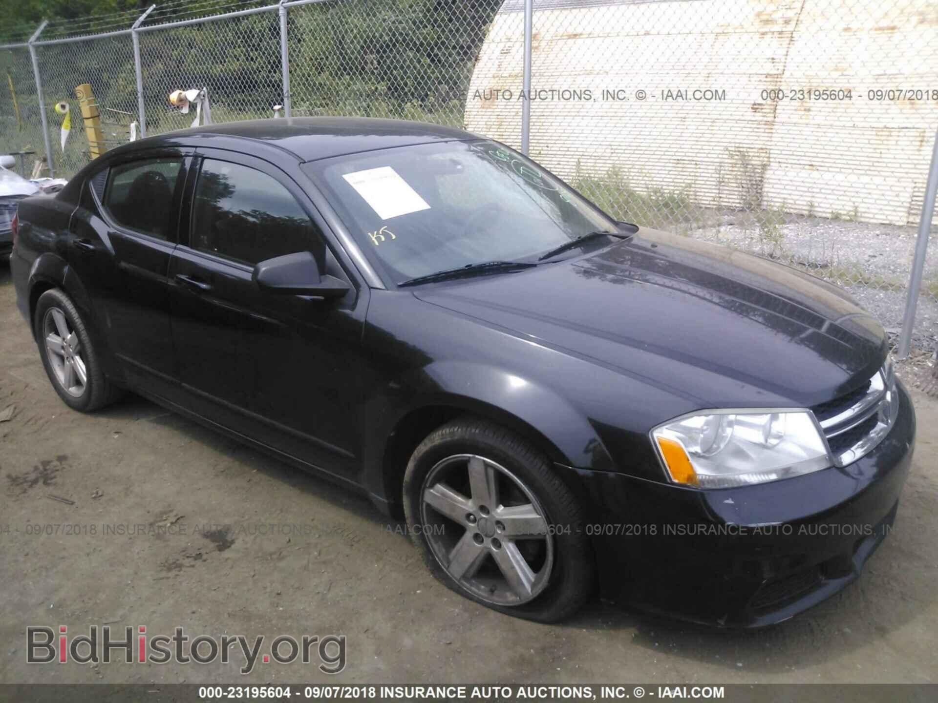 Фотография 1C3CDZAB4DN713440 - Dodge Avenger 2013