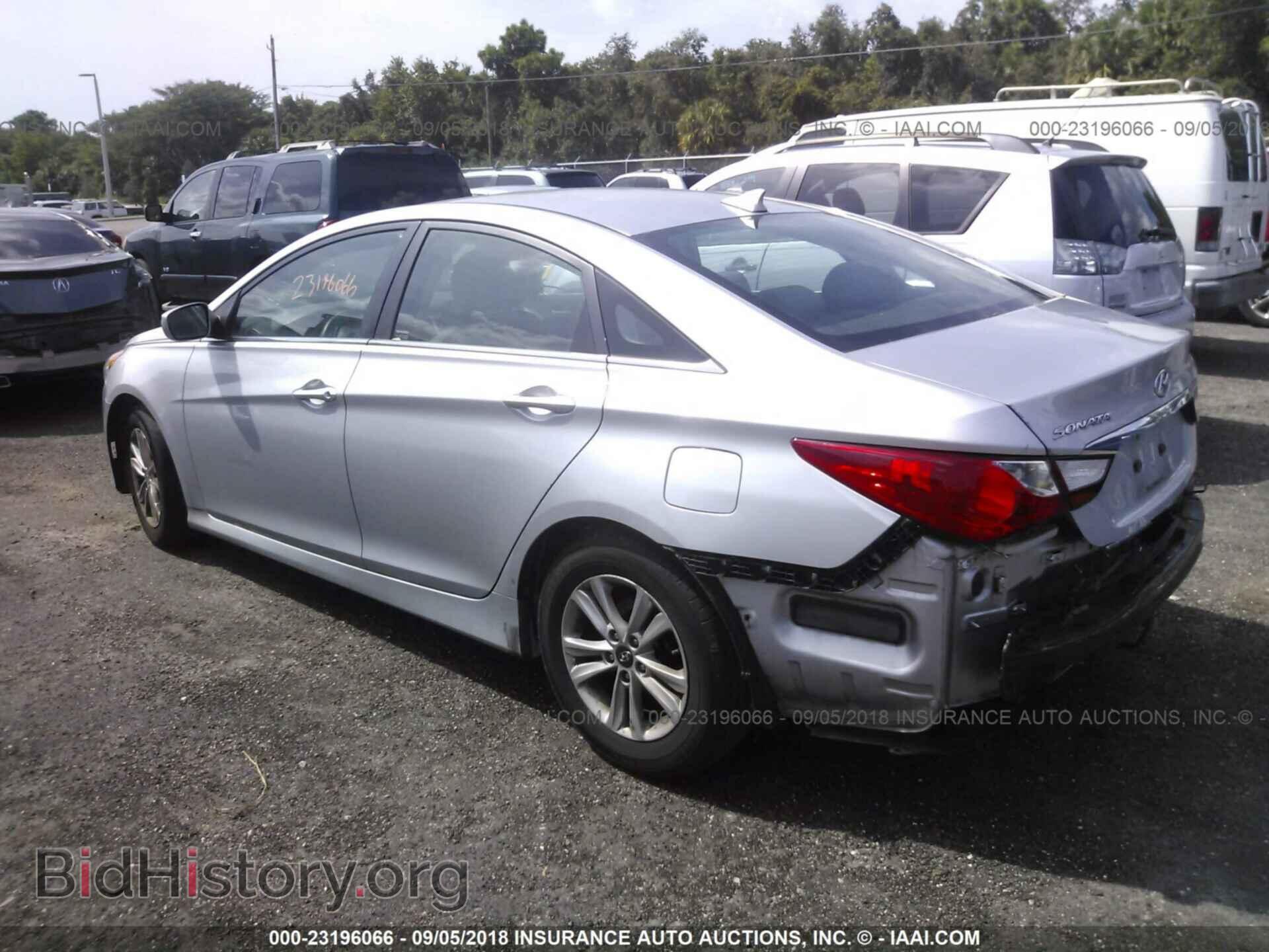 2014 HYUNDAI SONATA - VIN: 5NPEB4AC5EH869963 - Фото 3