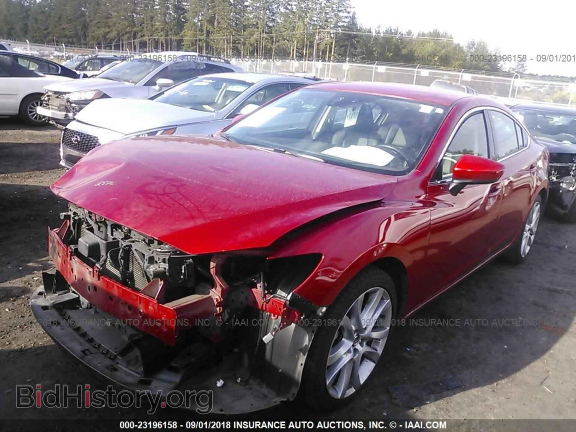 2014 Mazda 6 - VIN: JM1GJ1T62E1136343 - Фото 2