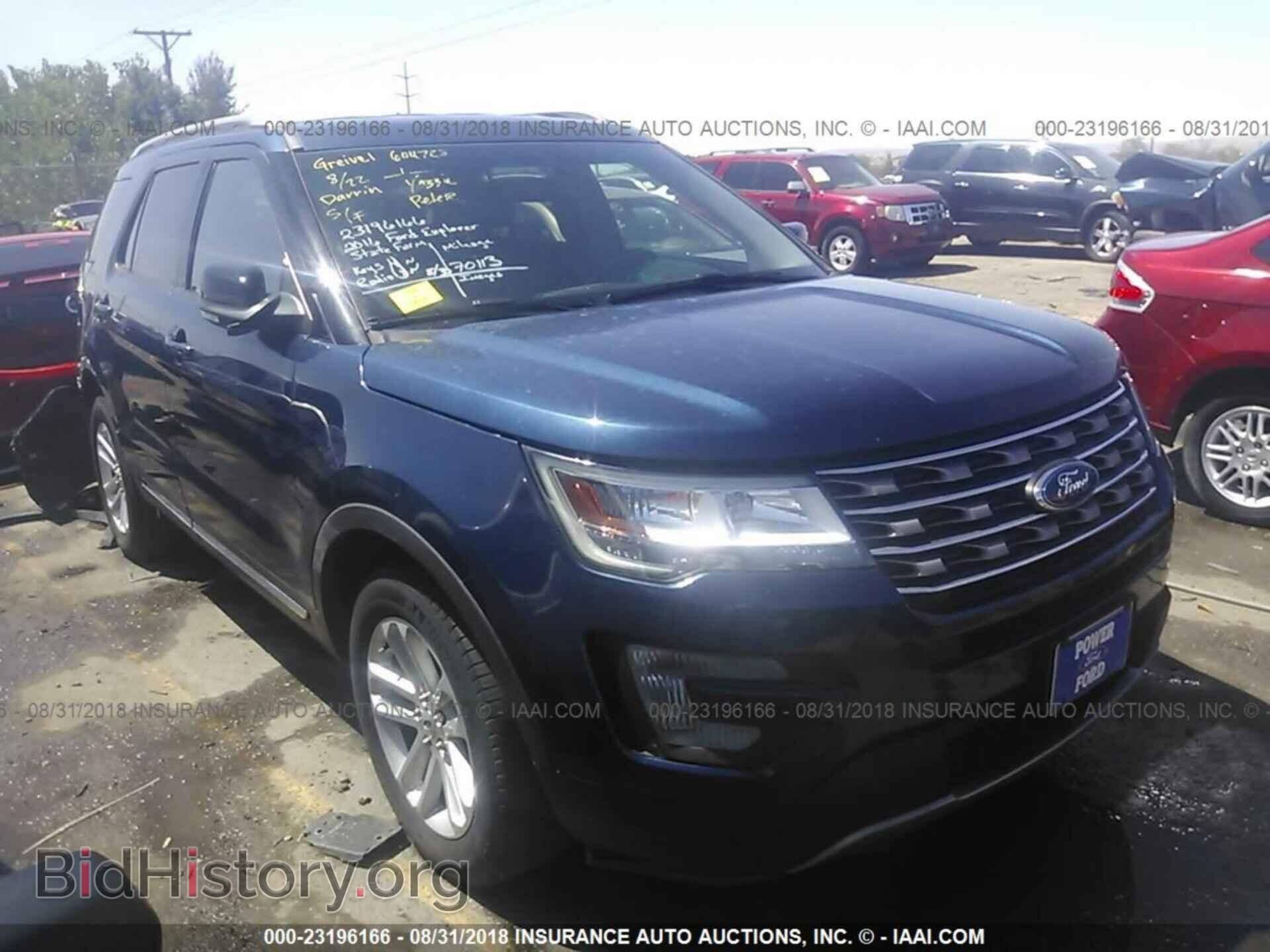 Photo 1FM5K7D83GGC58423 - Ford Explorer 2016