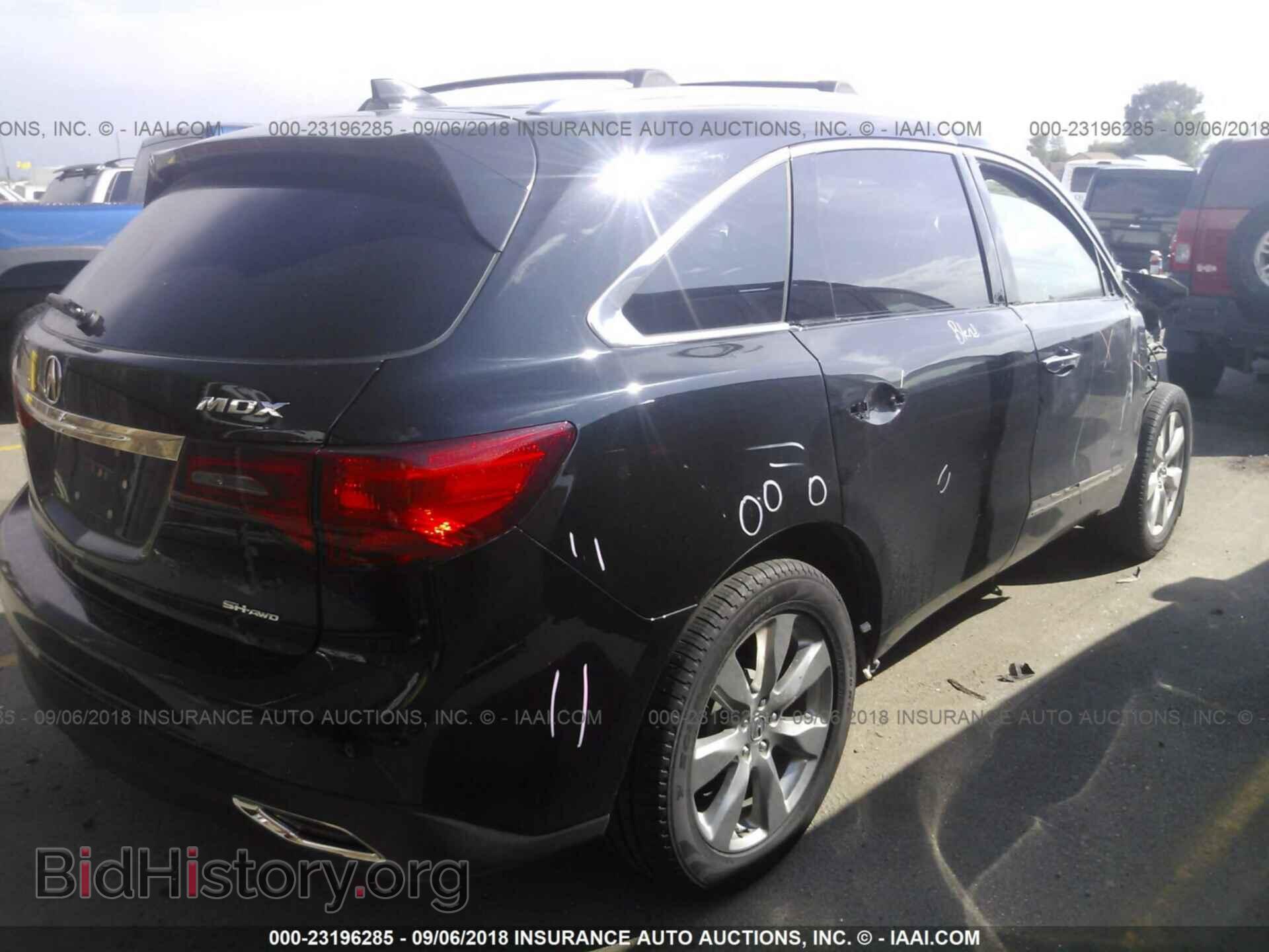 2014 Acura Mdx - VIN: 5FRYD4H86EB015036 - Фото 4