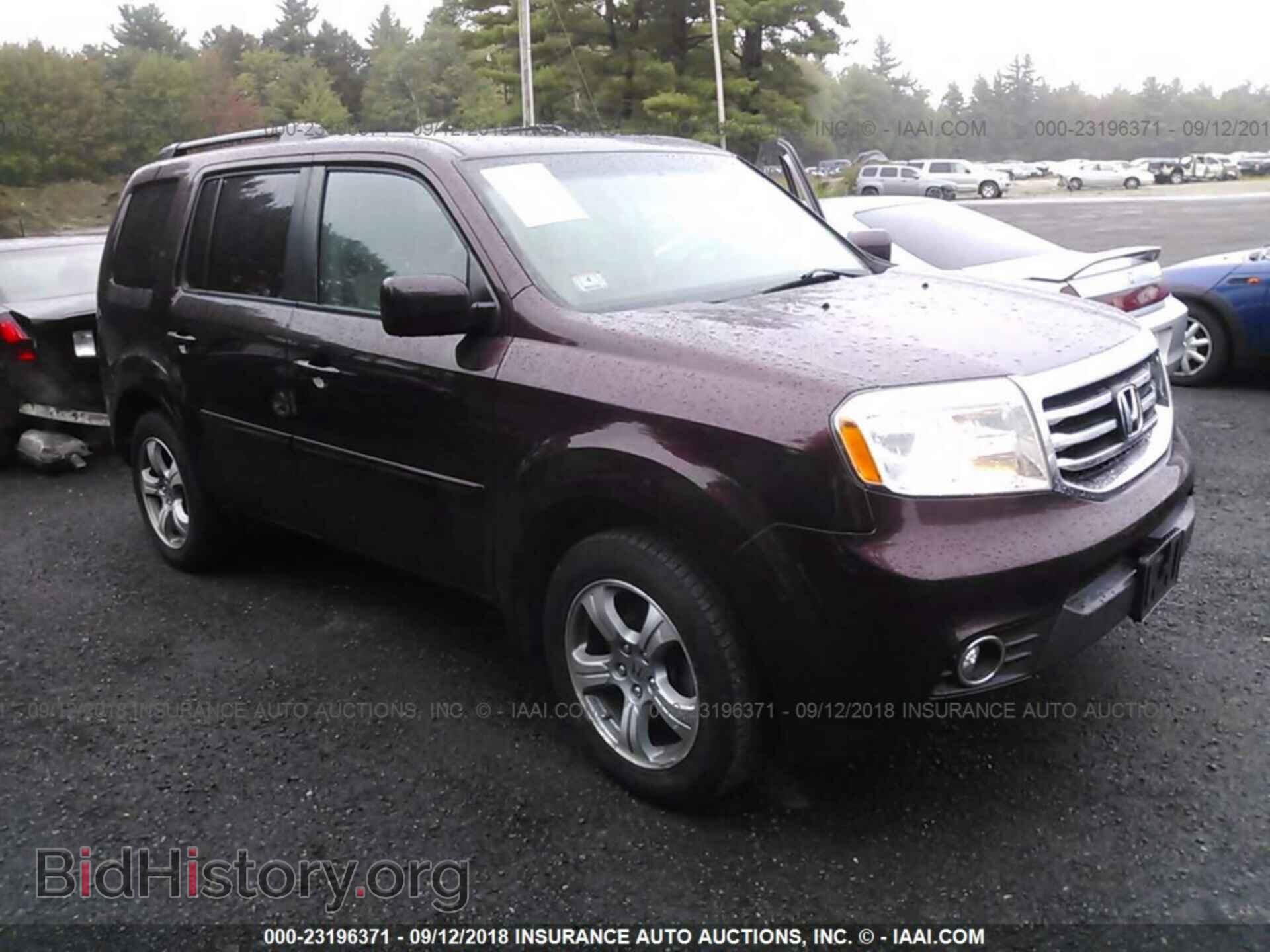 Фотография 5FNYF4H49DB041878 - Honda Pilot 2013