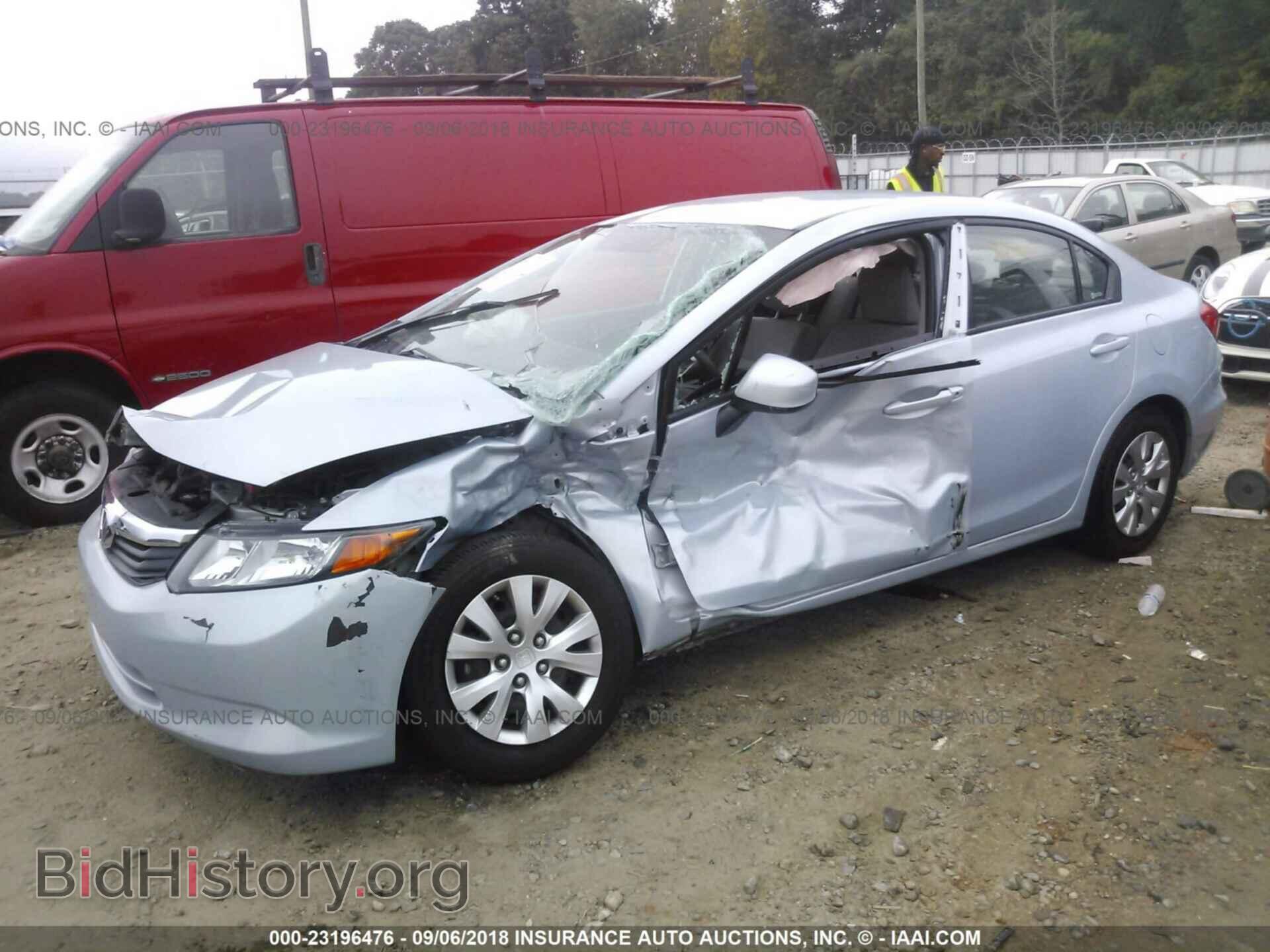 2012 Honda Civic - VIN: 19XFB2F59CE040981 - Photo 2