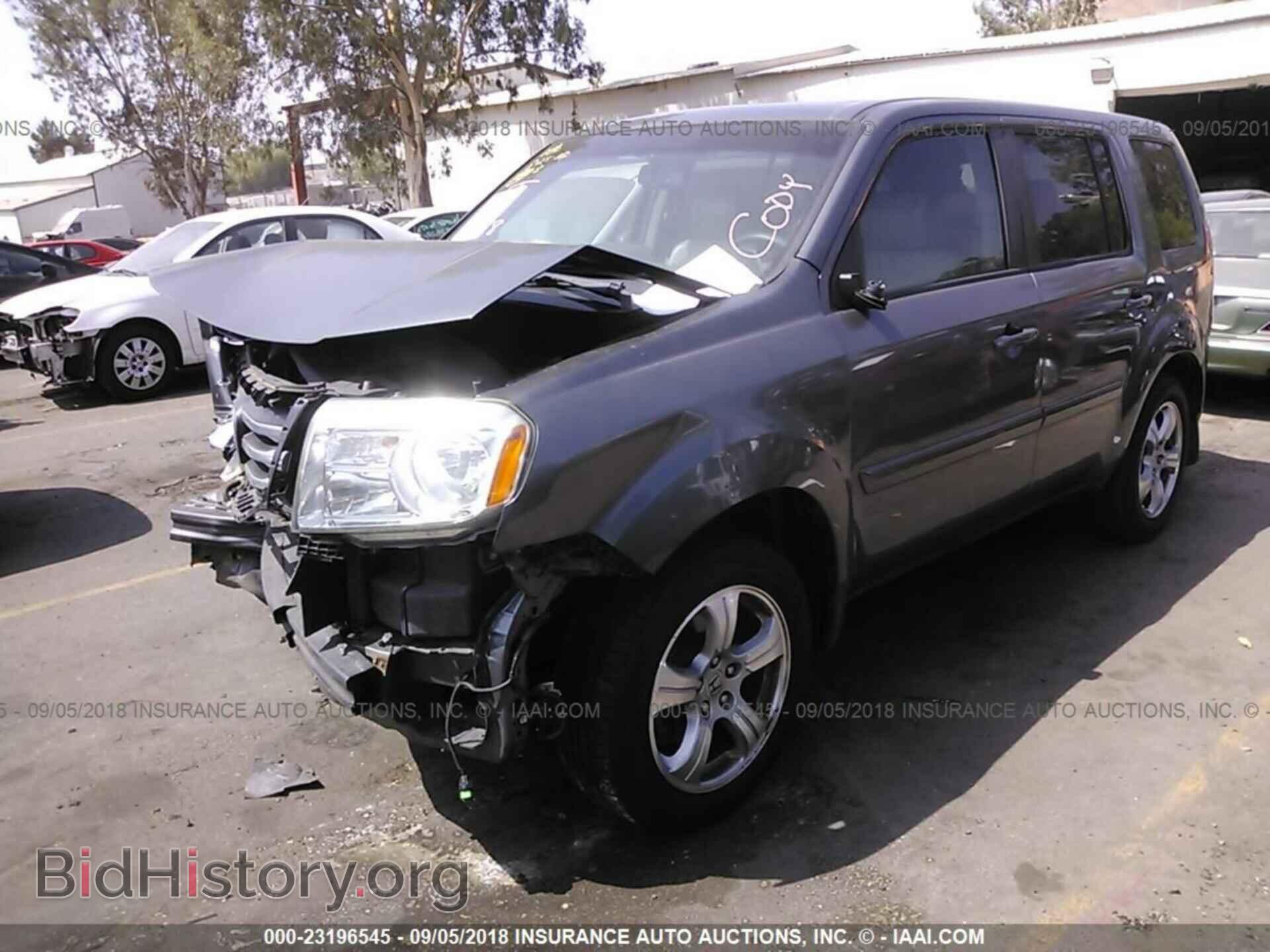 2012 Honda Pilot - VIN: 5FNYF3H52CB003460 - Фото 2
