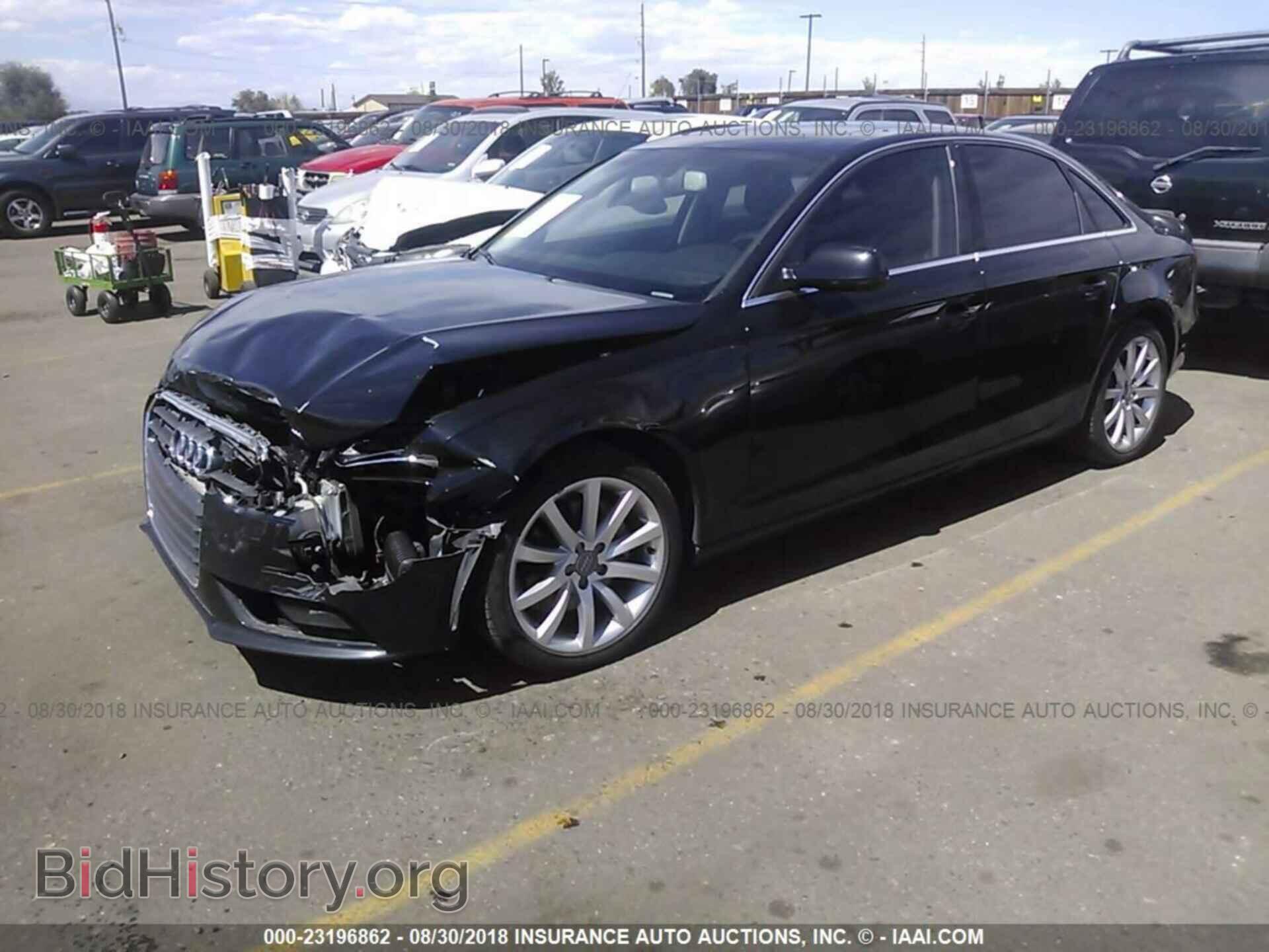 2013 AUDI A4 - VIN: WAUFFAFL7DN046592 - Фото 2