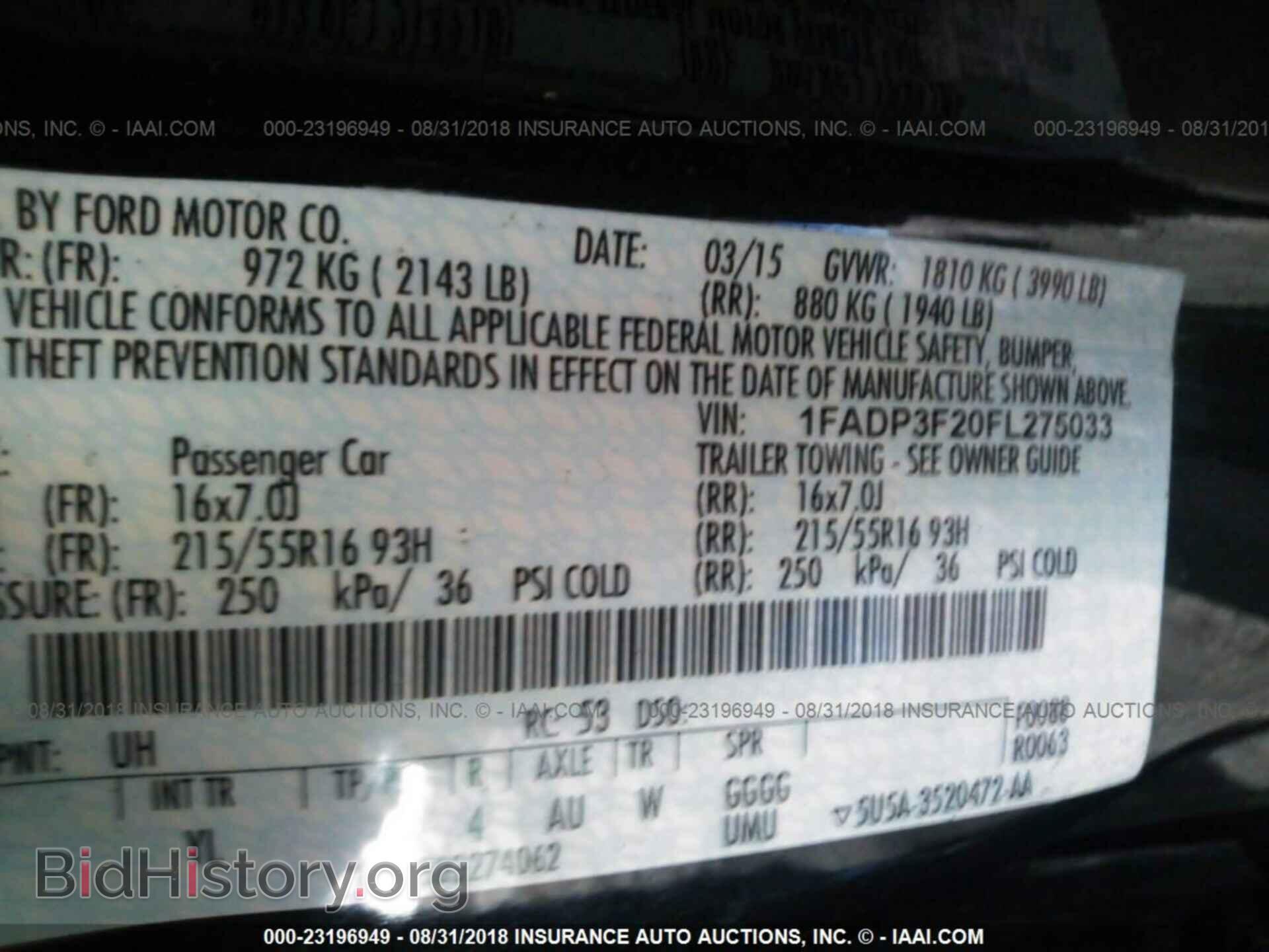 2015 Ford Focus - VIN: 1FADP3F20FL275033 - Photo 9