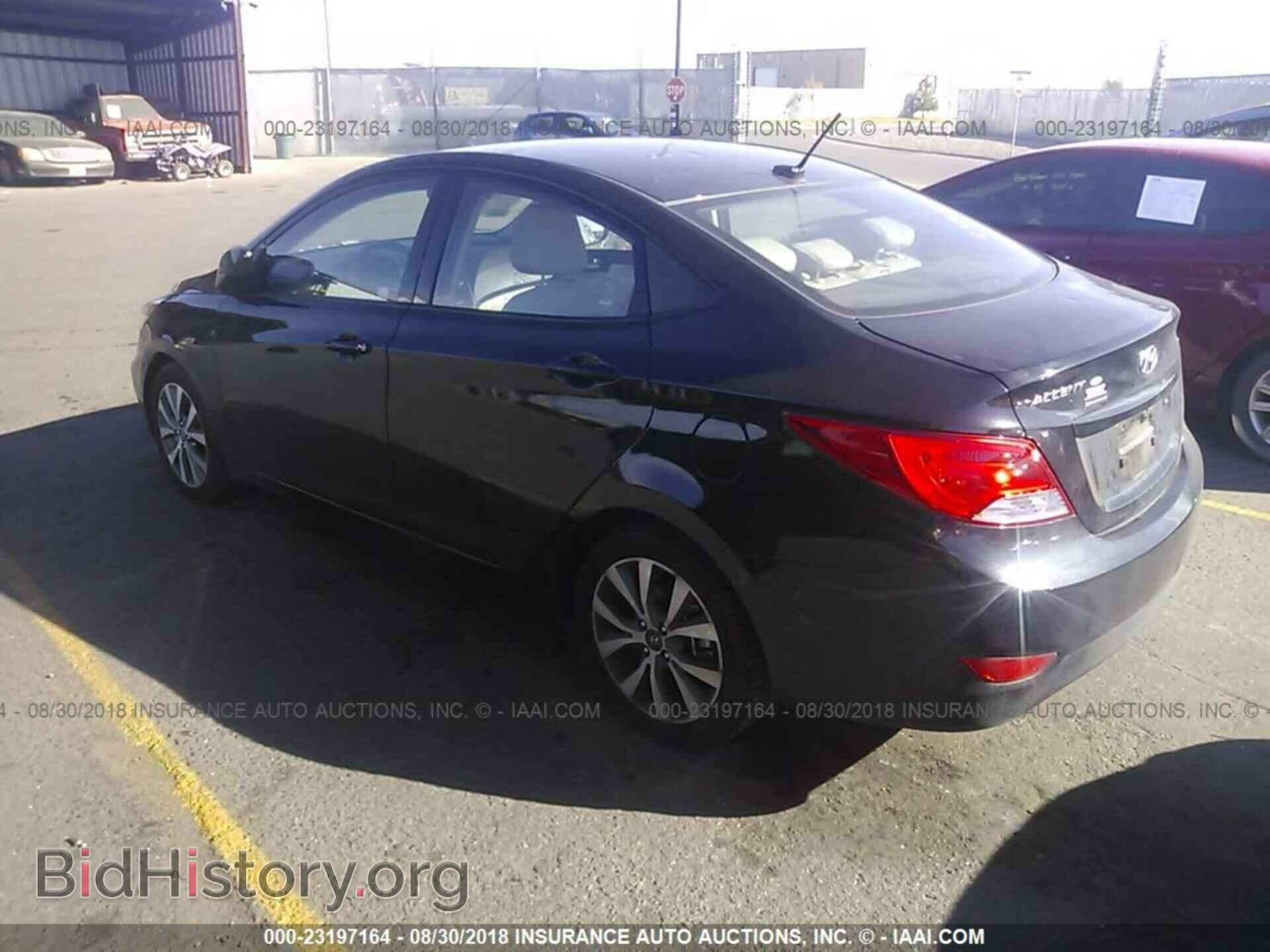 2017 HYUNDAI ACCENT - VIN: KMHCT4AE8HU352216 - Фото 3