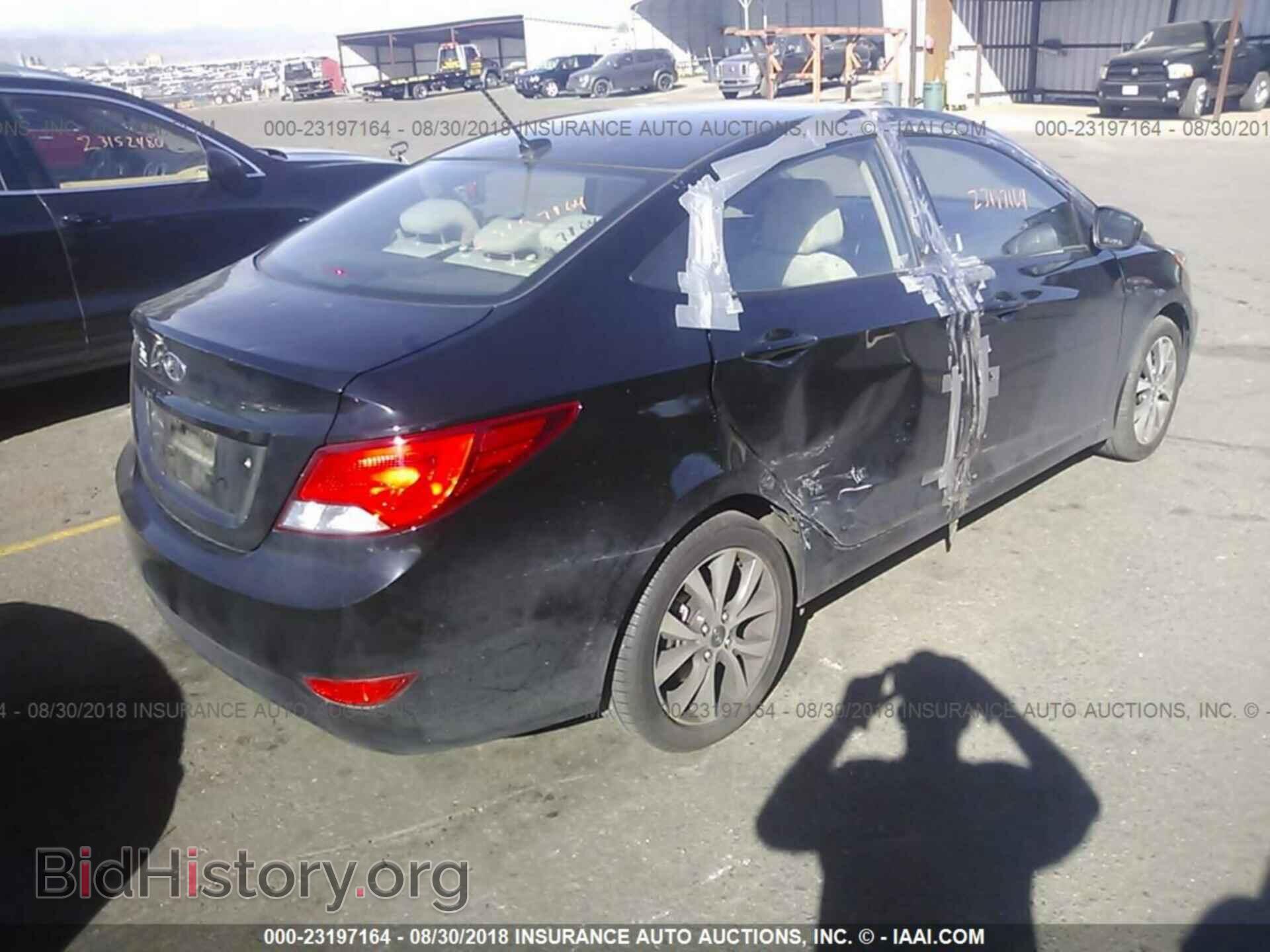 2017 HYUNDAI ACCENT - VIN: KMHCT4AE8HU352216 - Фото 4