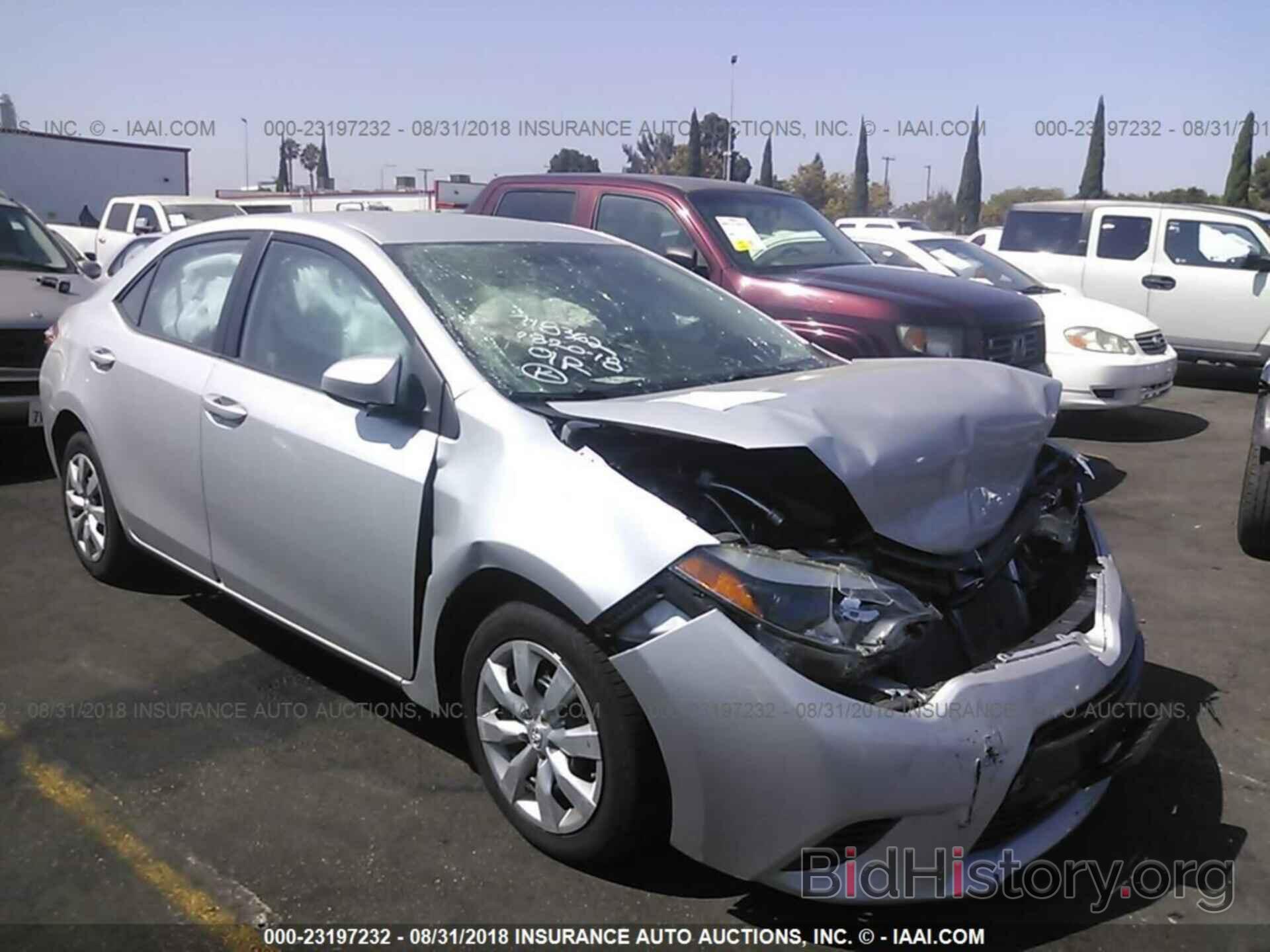 Photo 2T1BURHE8FC337984 - Toyota Corolla 2015