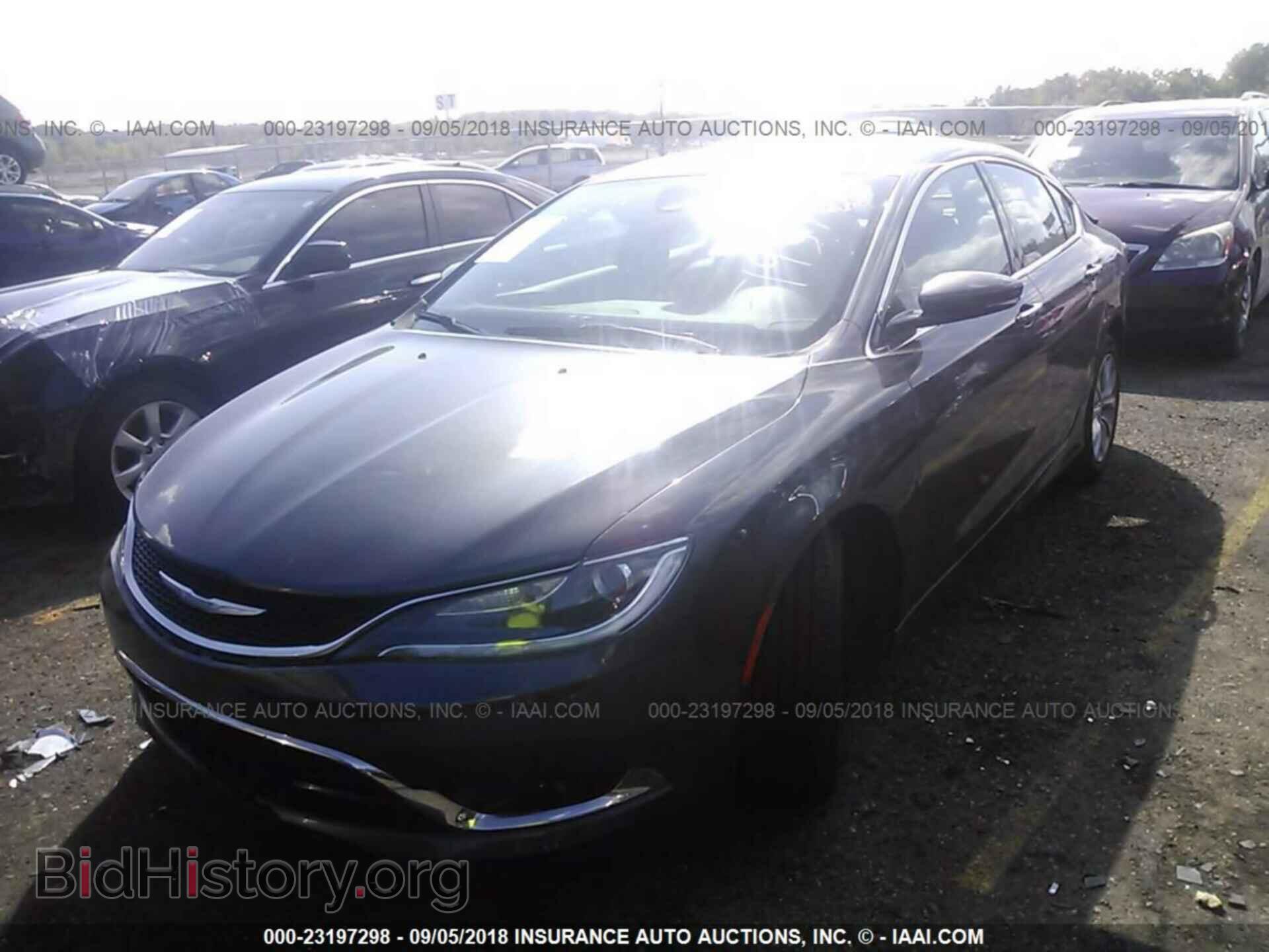 2015 Chrysler 200 - VIN: 1C3CCCCG3FN519378 - Фото 2