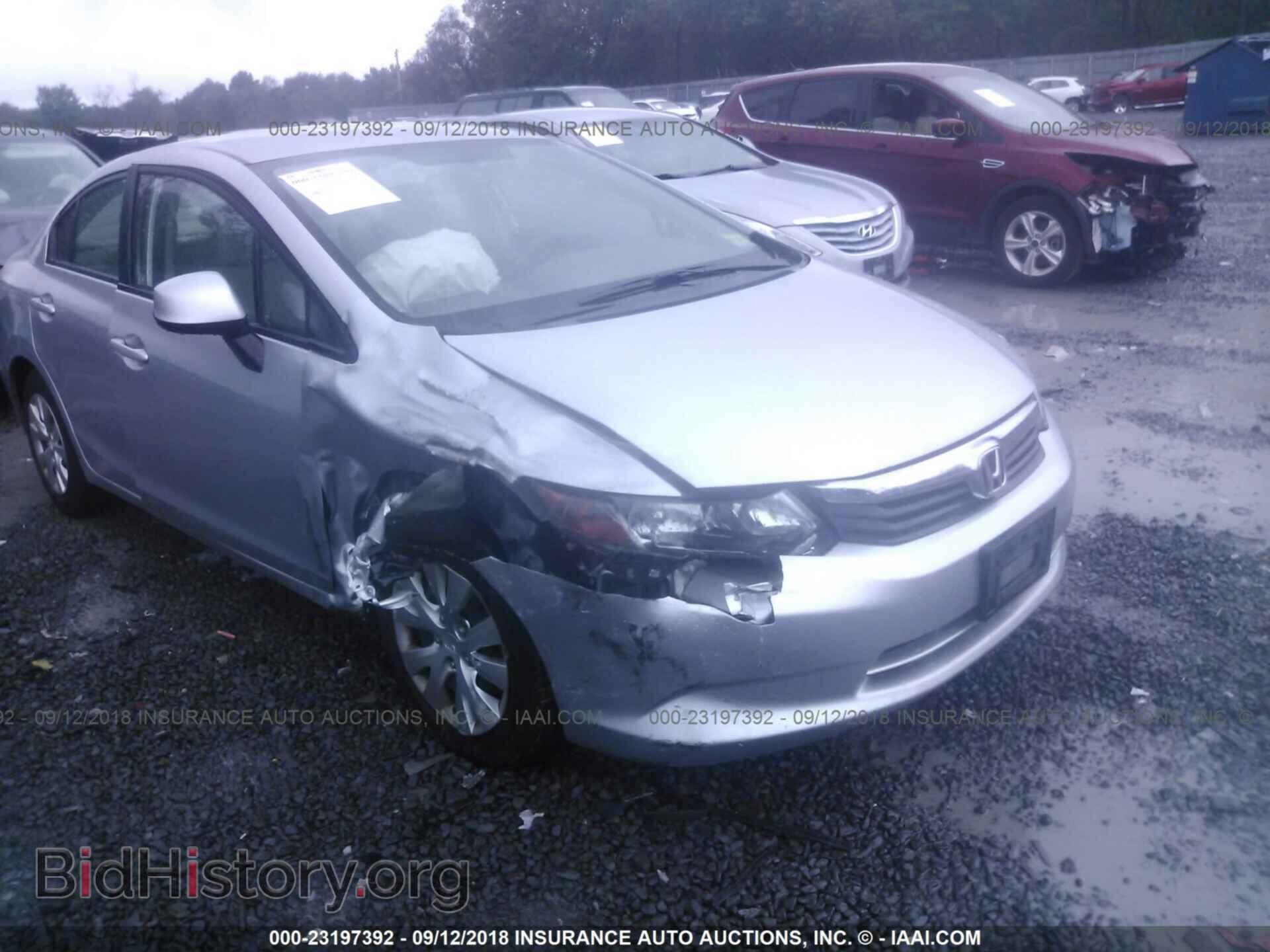 2012 Honda Civic - VIN: 2HGFB2F52CH315192 - Фото 6