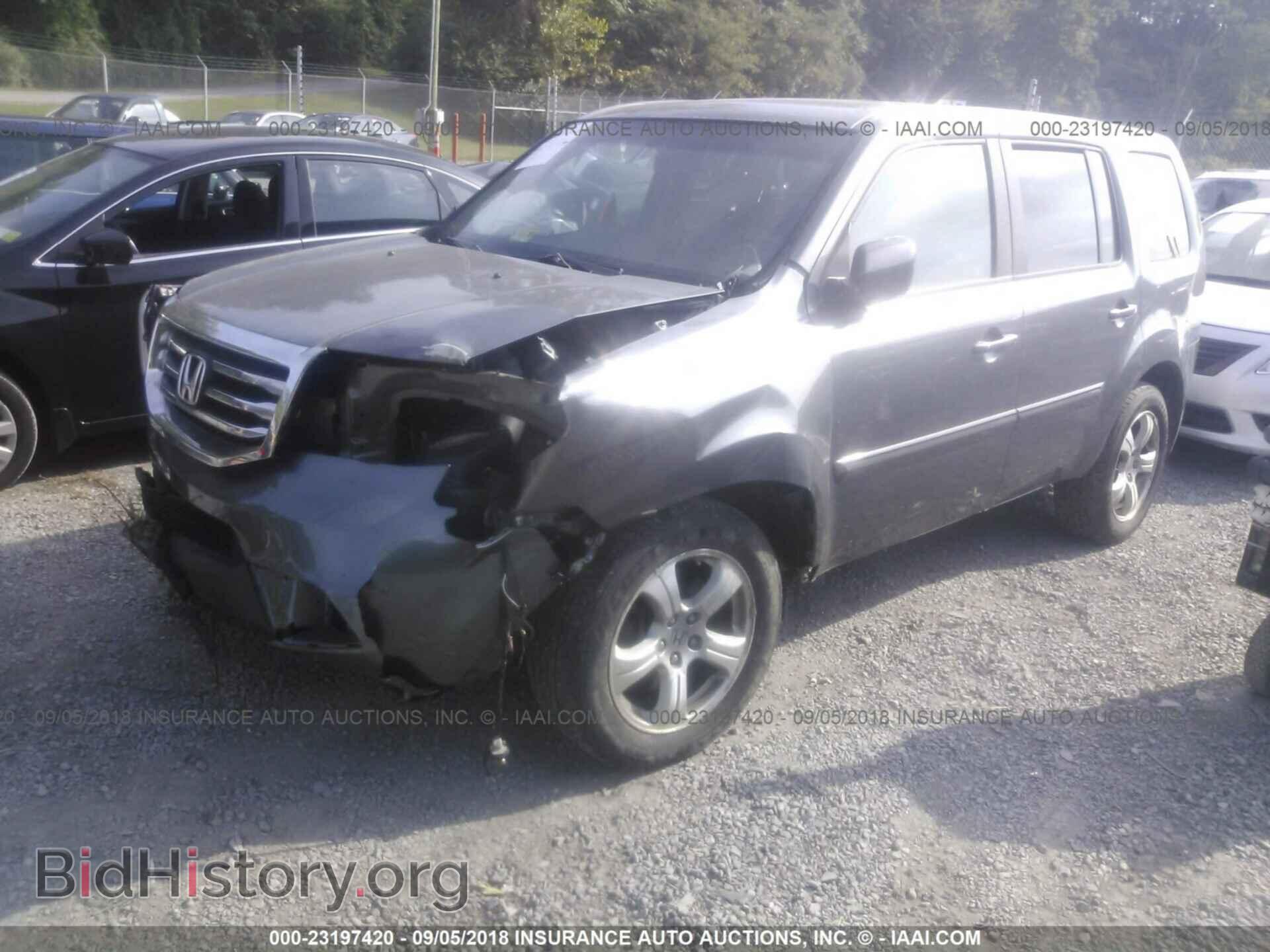 2012 Honda Pilot - VIN: 5FNYF4H6XCB010459 - Фото 2