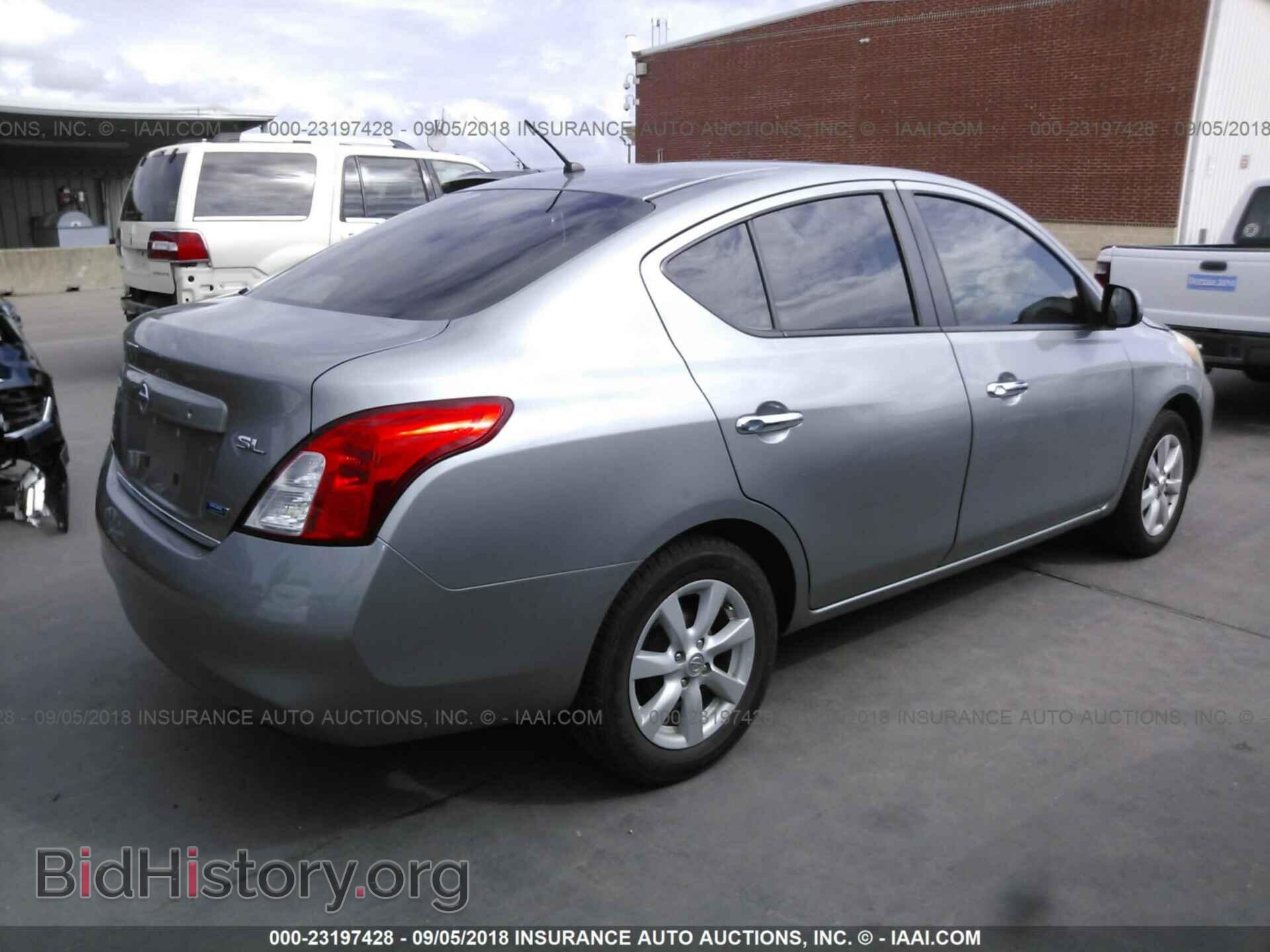2012 Nissan Versa - VIN: 3N1CN7AP6CL861499 - Фото 4