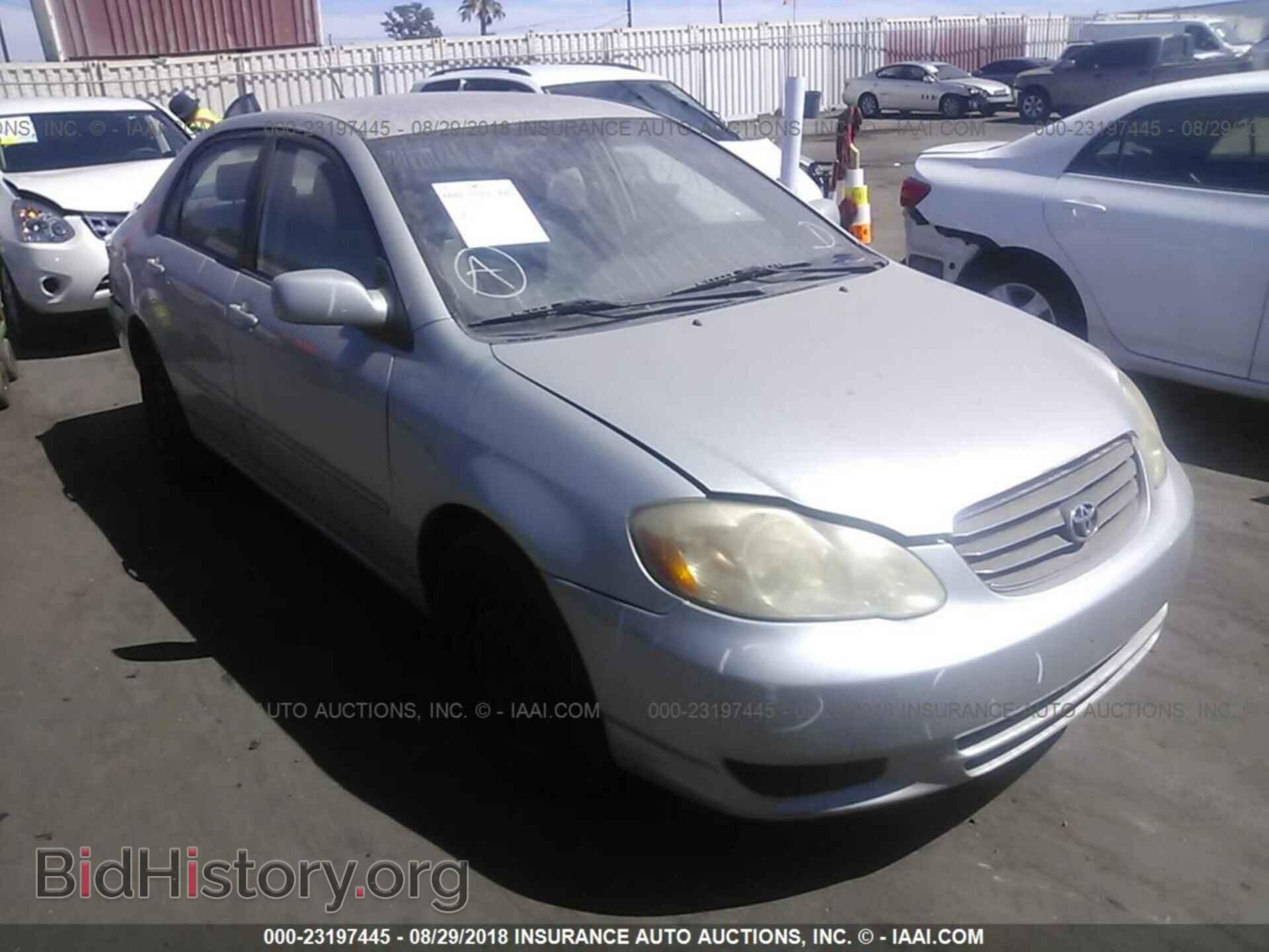 Photo JTDBR32E132008500 - TOYOTA COROLLA 2003