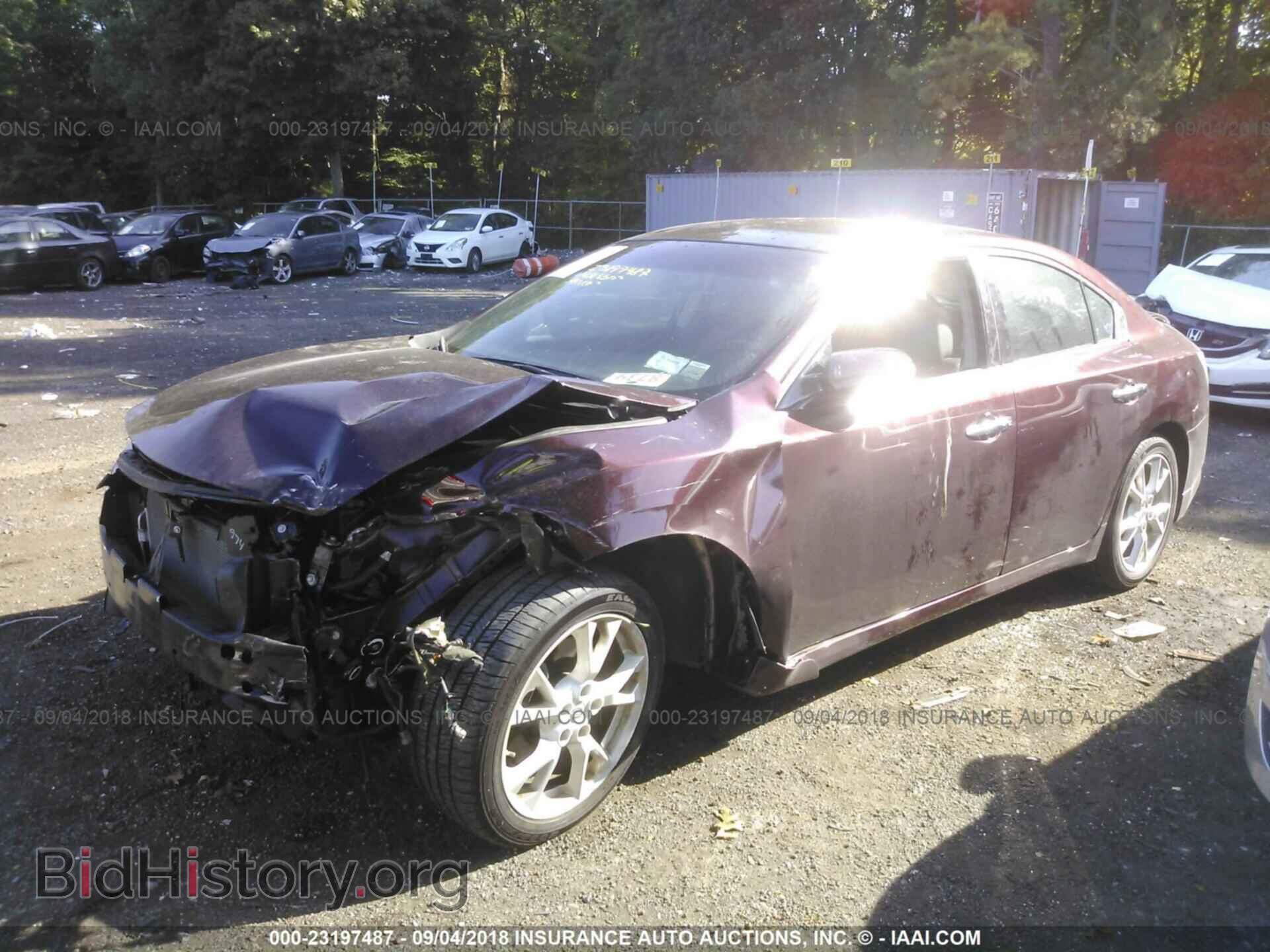 2014 Nissan Maxima - VIN: 1N4AA5AP1EC478420 - Фото 2