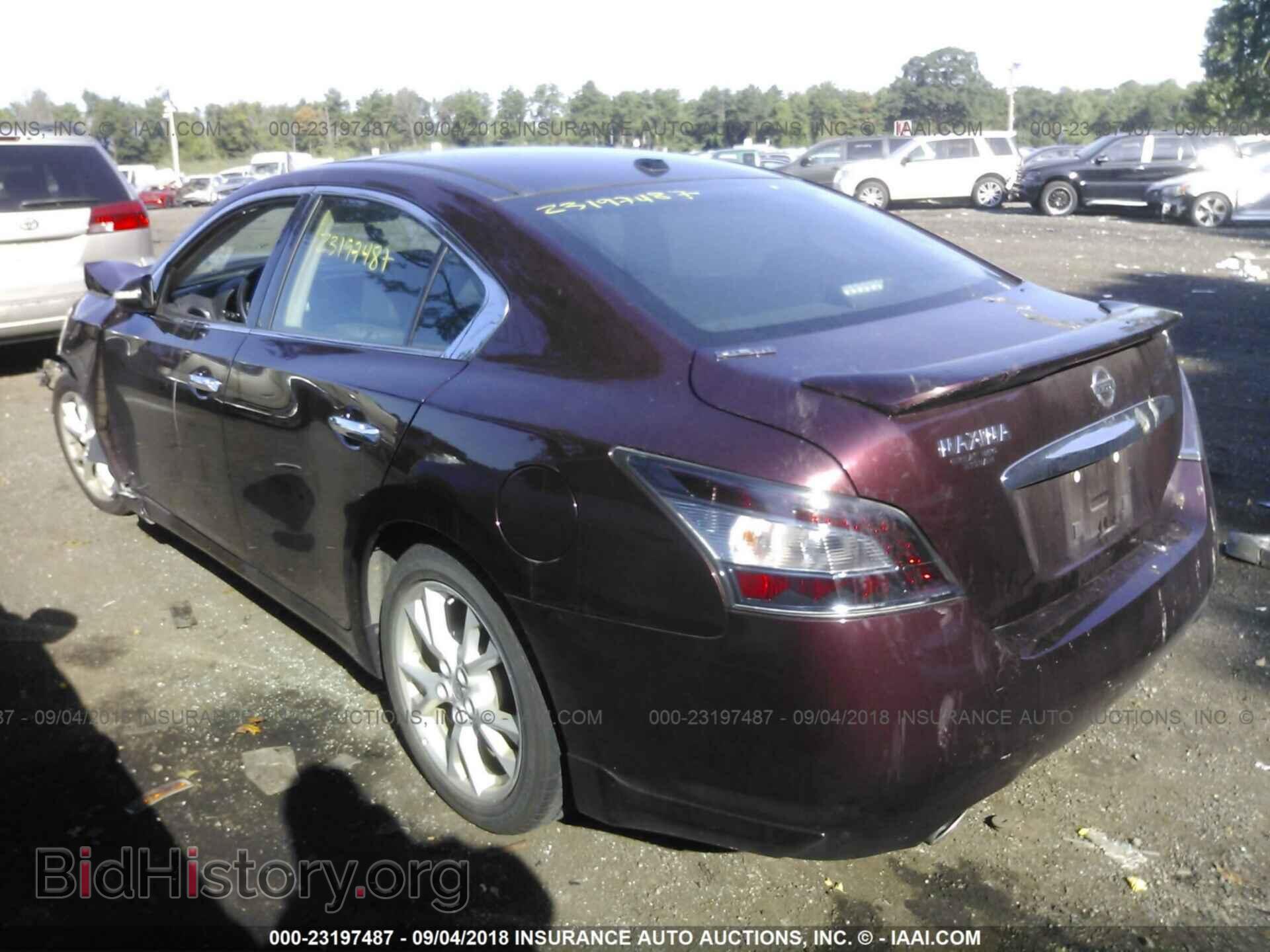 2014 Nissan Maxima - VIN: 1N4AA5AP1EC478420 - Фото 3