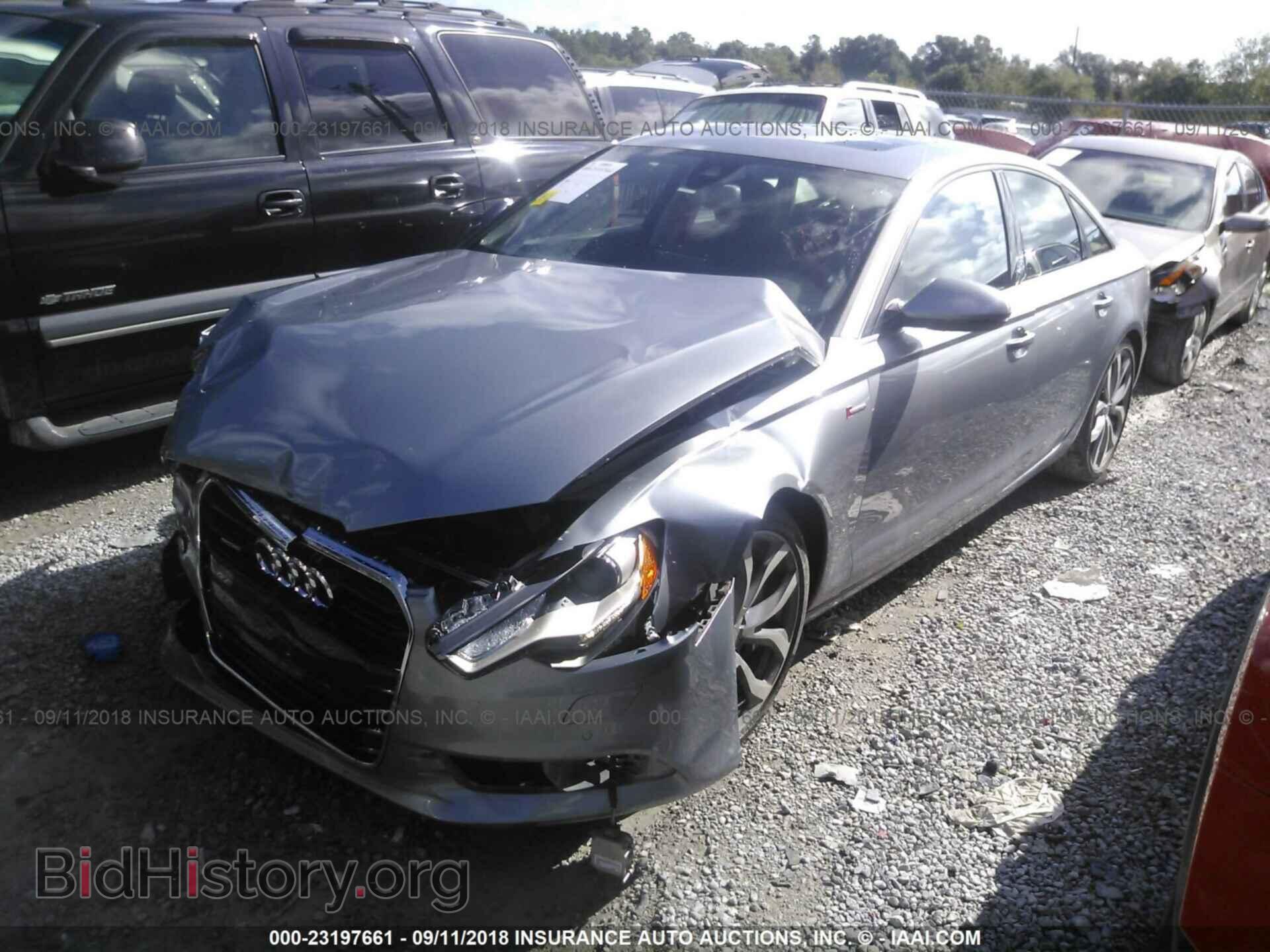 2014 Audi A6 - VIN: WAUFGAFC0EN059408 - Фото 2