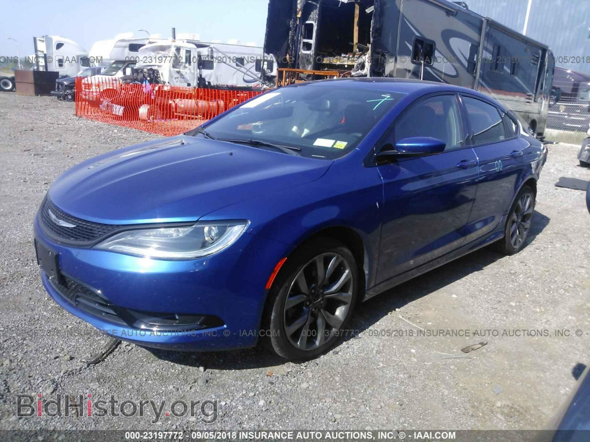 2015 Chrysler 200 - VIN: 1C3CCCBB6FN550596 - Фото 2