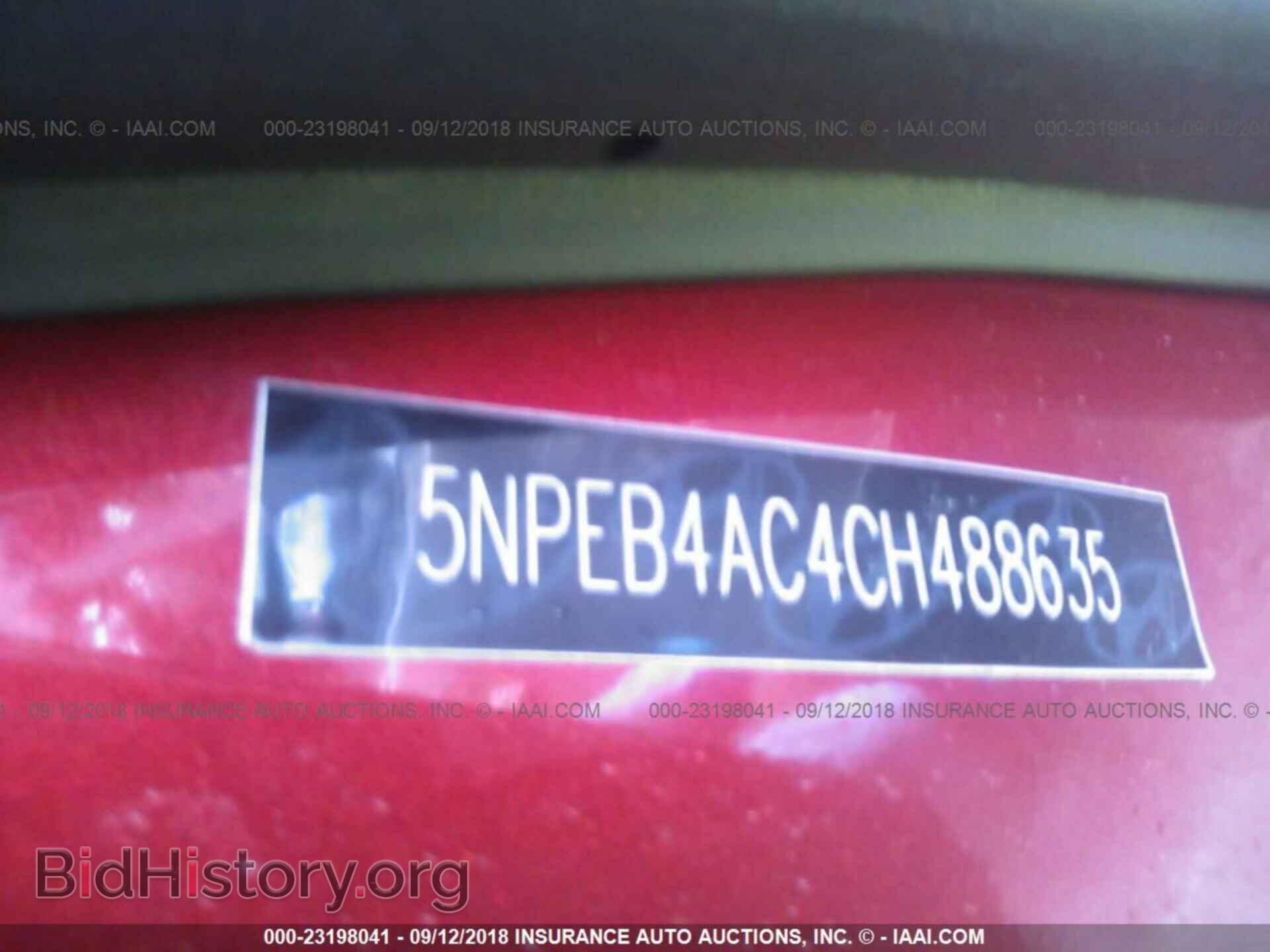 2012 Hyundai Sonata - VIN: 5NPEB4AC4CH488635 - Фото 9