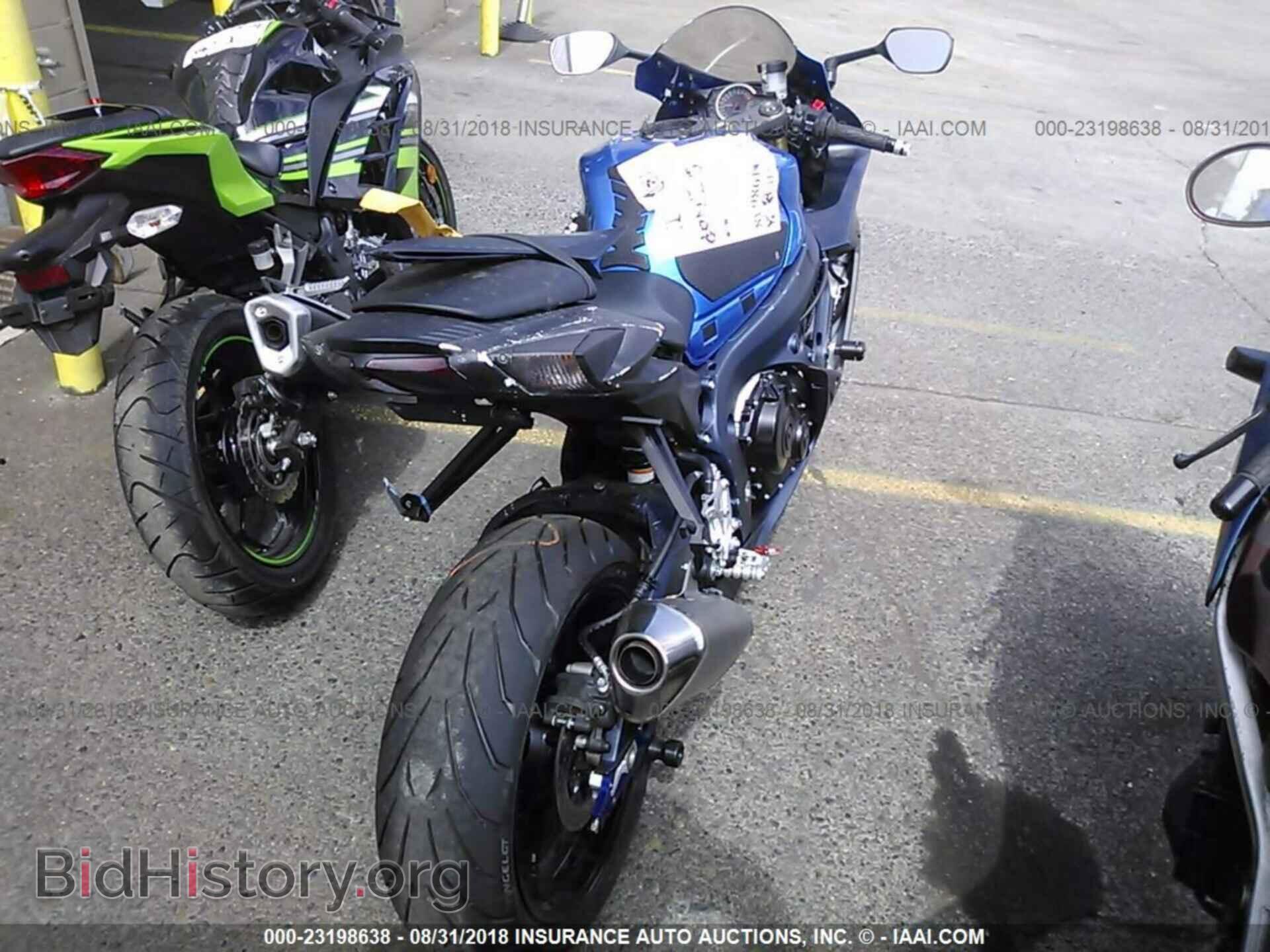 2012 Suzuki Gsx750 - VIN: JS1GR7MA4C2100542 - Фото 4
