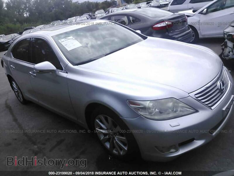 2011 Lexus LS (VIN JTHCL5EF6B5010955) — фото 1 из 10, IAAI, повреждение: задняя часть