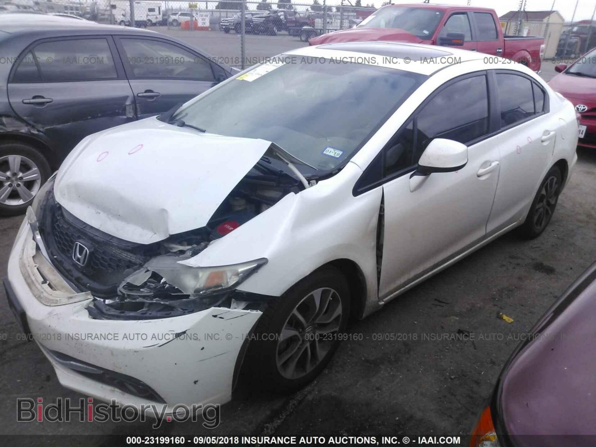 2013 Honda Civic - VIN: 19XFB2F94DE004569 - Фото 2