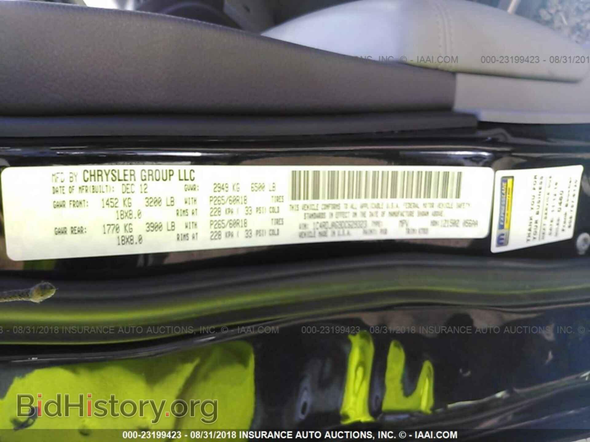 2013 Dodge Durango - VIN: 1C4RDJAG9DC629323 - Фото 9