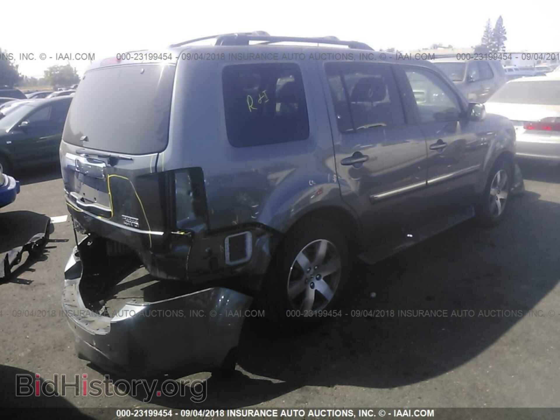 2013 Honda Pilot - VIN: 5FNYF4H99DB064525 - Фото 4