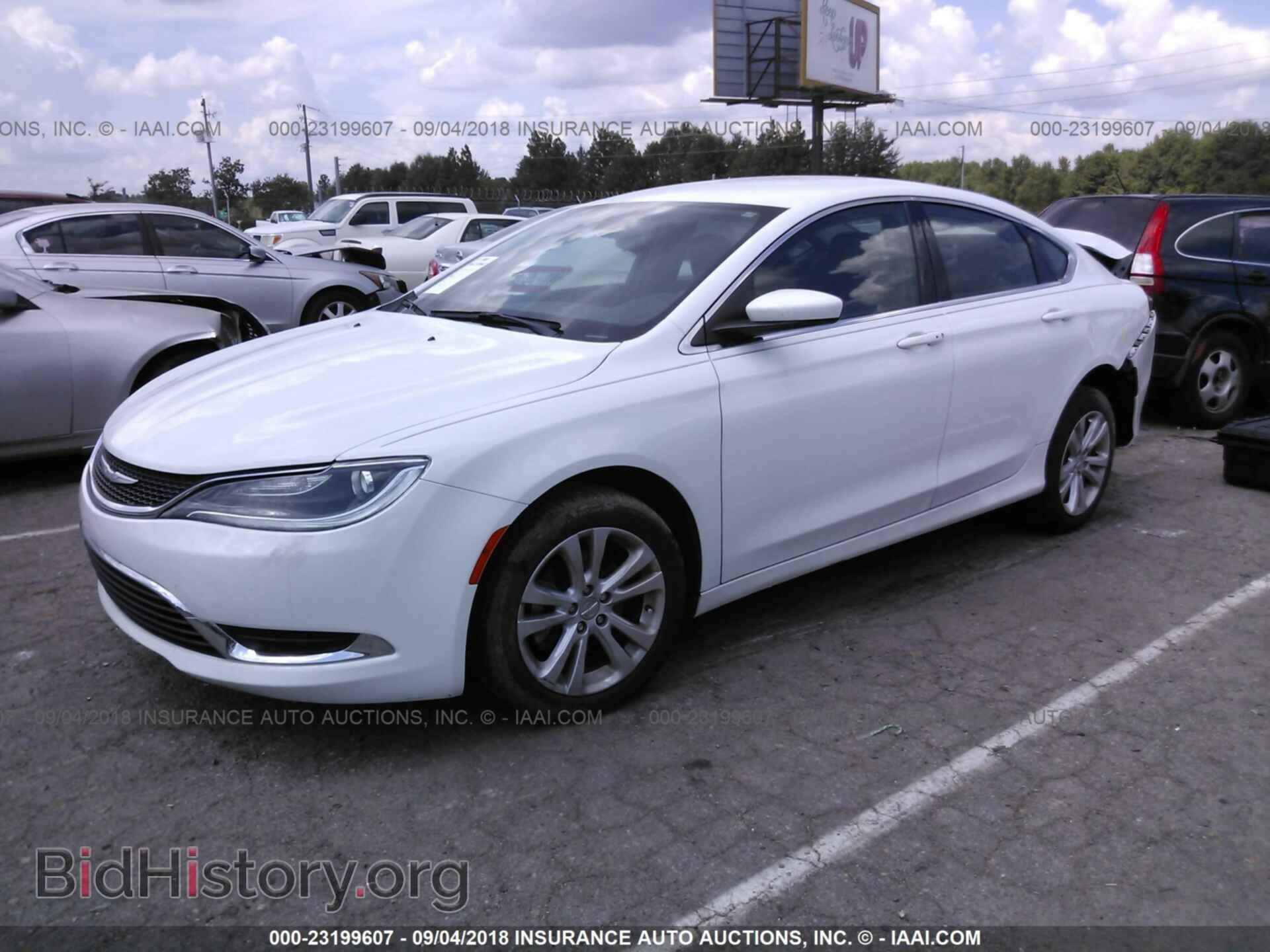 2016 Chrysler 200 - VIN: 1C3CCCAB6GN117265 - Фото 2