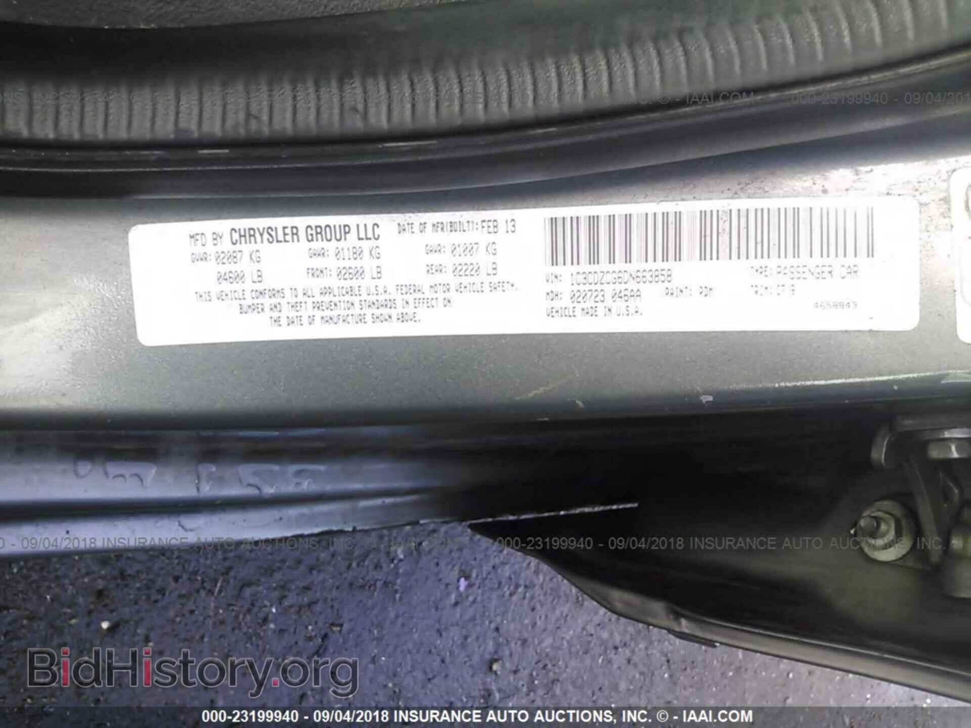2013 Dodge Avenger - VIN: 1C3CDZCG6DN663858 - Photo 9
