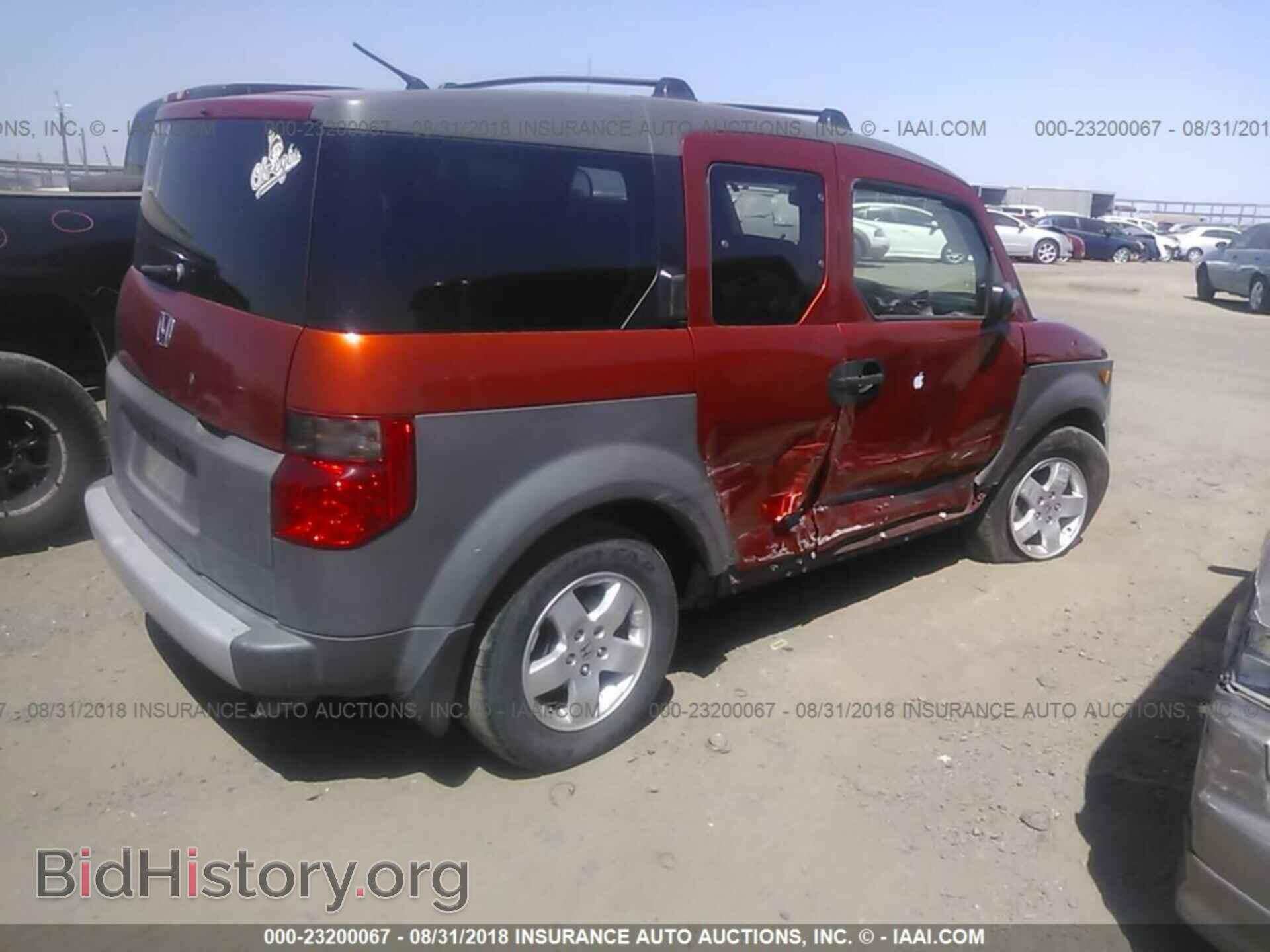 2003 HONDA ELEMENT - VIN: 5J6YH18583L021998 - Фото 4
