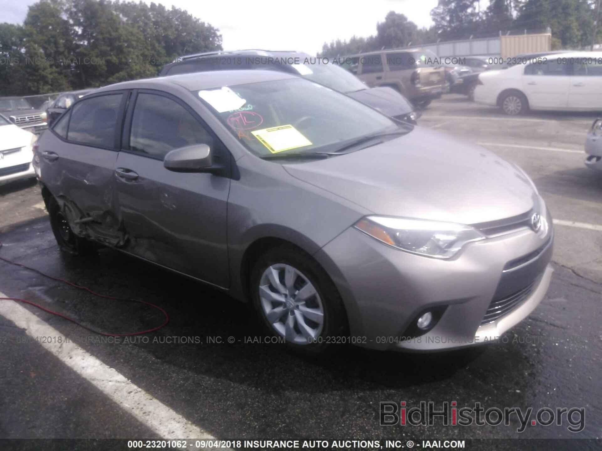 Photo 2T1BURHE8FC238386 - Toyota Corolla 2015