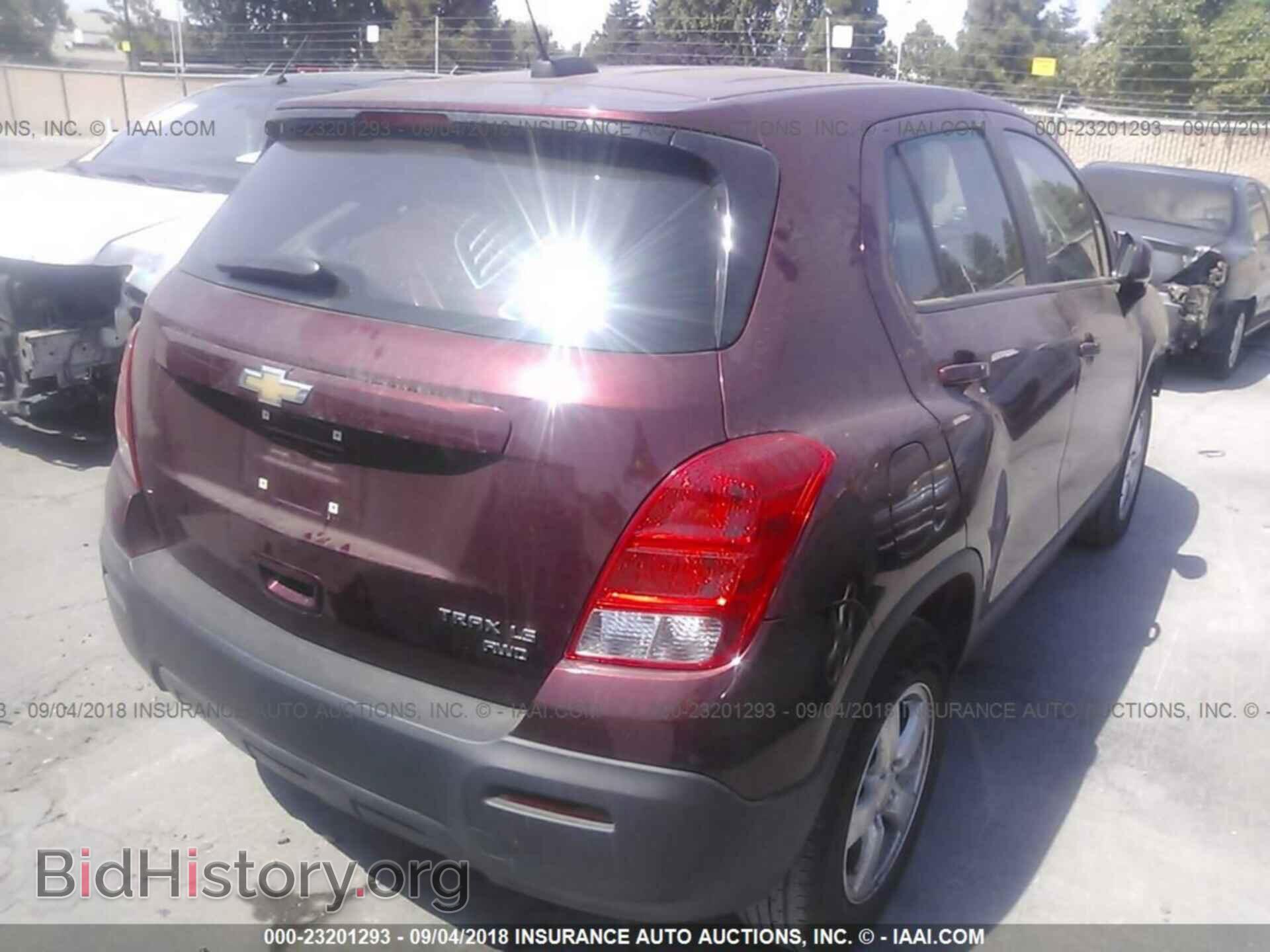 2016 Chevrolet Trax - VIN: 3GNCJNSB8GL261340 - Фото 4