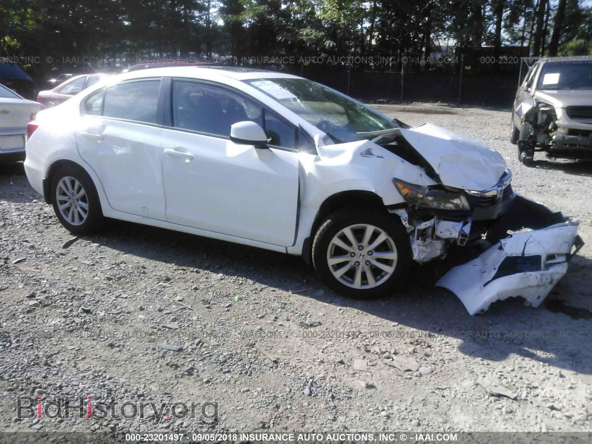 Photo 2HGFB2F87CH319295 - Honda Civic 2012