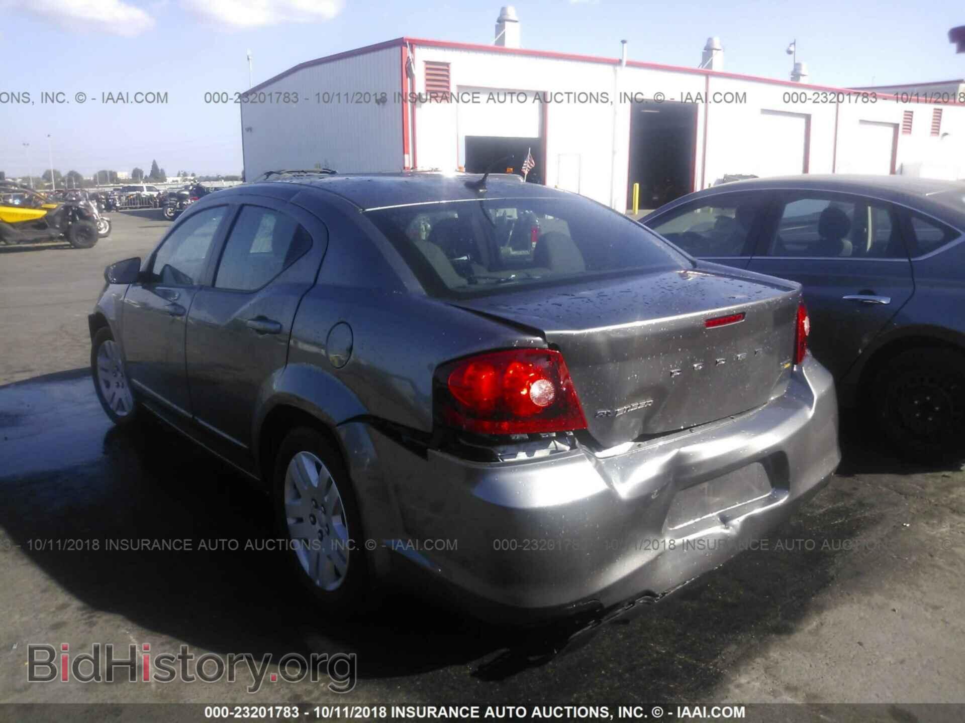 2012 Dodge Avenger - VIN: 1C3CDZAG2CN276161 - Фото 3